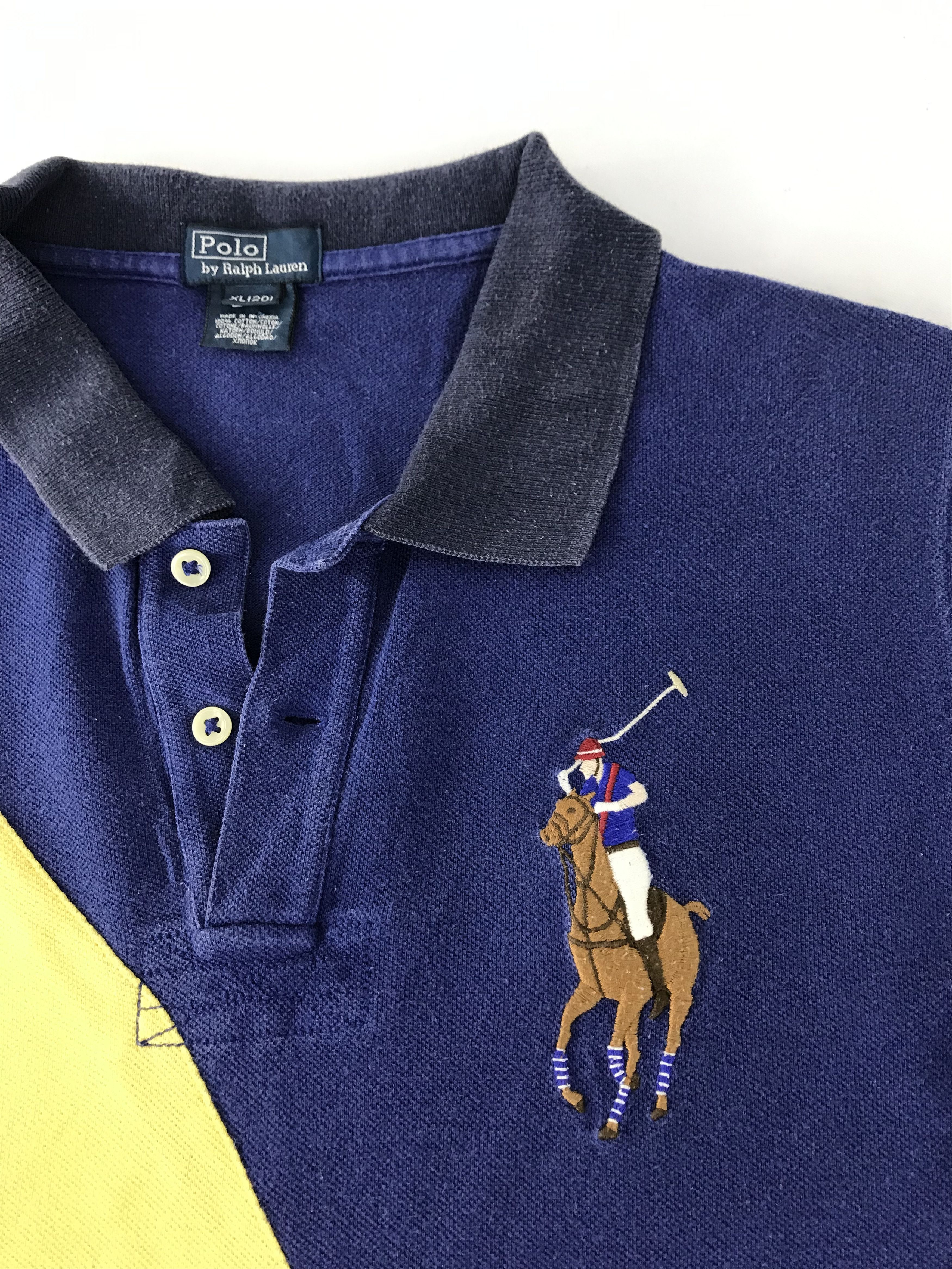Polo Ralph Lauren Polo Ralph Lauren #3 Embroidery Logo Block Big Pony Tee Size US S / EU 44-46 / 1 - 4 Thumbnail