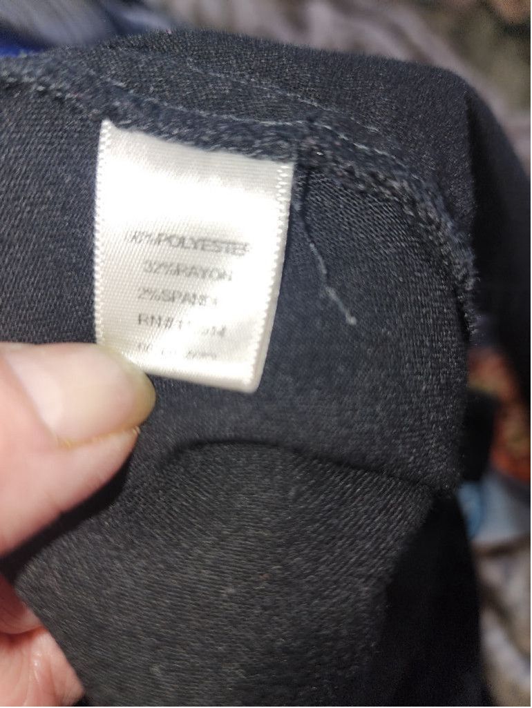 Other Women's Christopher & Banks Black Pants Size 12 Size 34" / US 12 / IT 48 - 8 Thumbnail