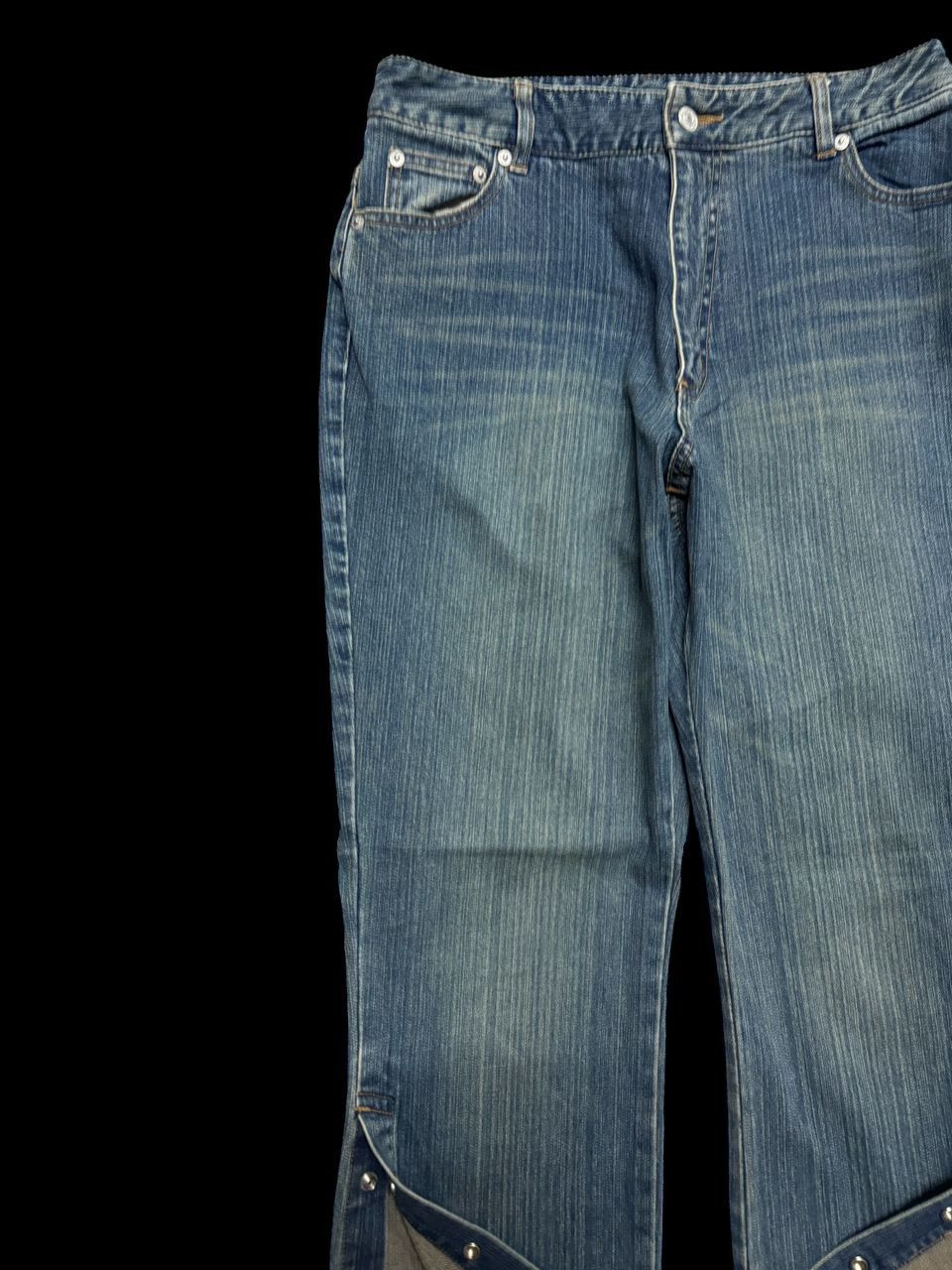 Vintage Rare Flared 🇯🇵 LiveClaire Bootcut Hidden Snapbutton Leg Size US 29 - 5 Thumbnail