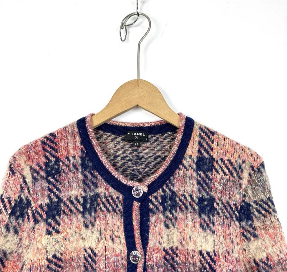 Chanel Chanel/22A Haute Couture Atelier Plaid Cardigan Jacket K12 Size XS / US 0-2 / IT 36-38 - 3 Thumbnail