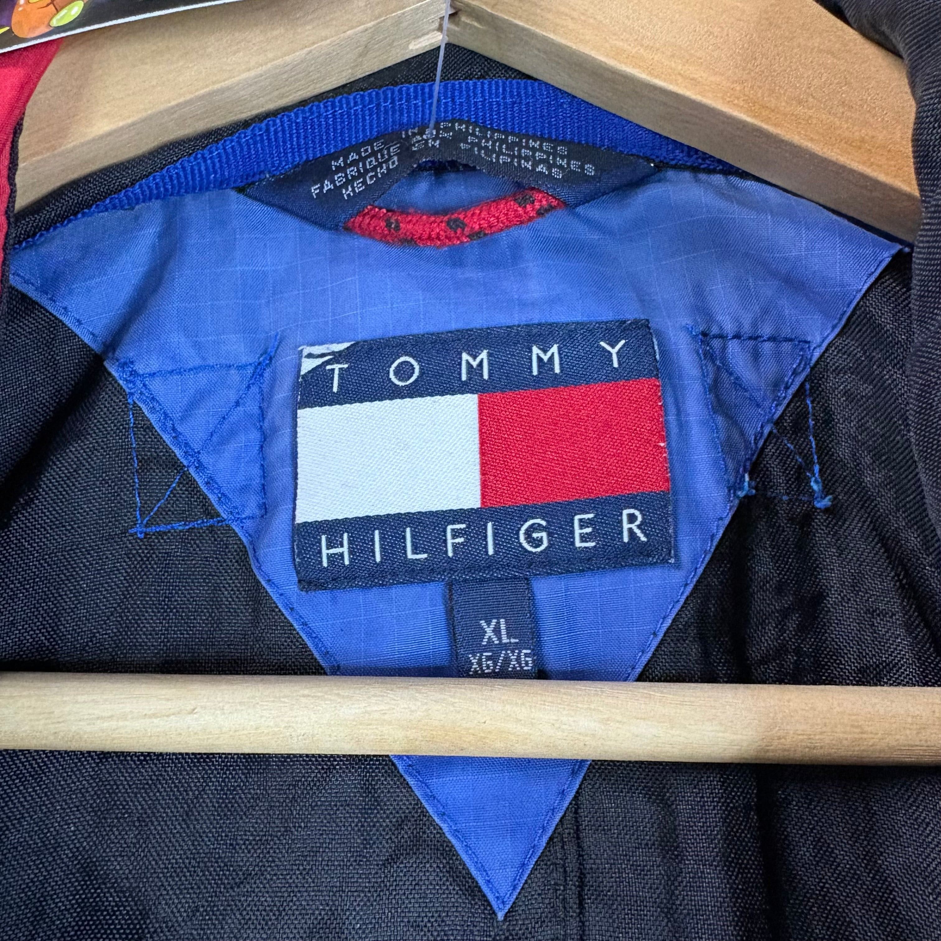 Tommy Hilfiger Vintage 90s Tommy Hilfiger Athletic Gear Nylon Windbreaker Size US XL / EU 56 / 4 - 2 Thumbnail