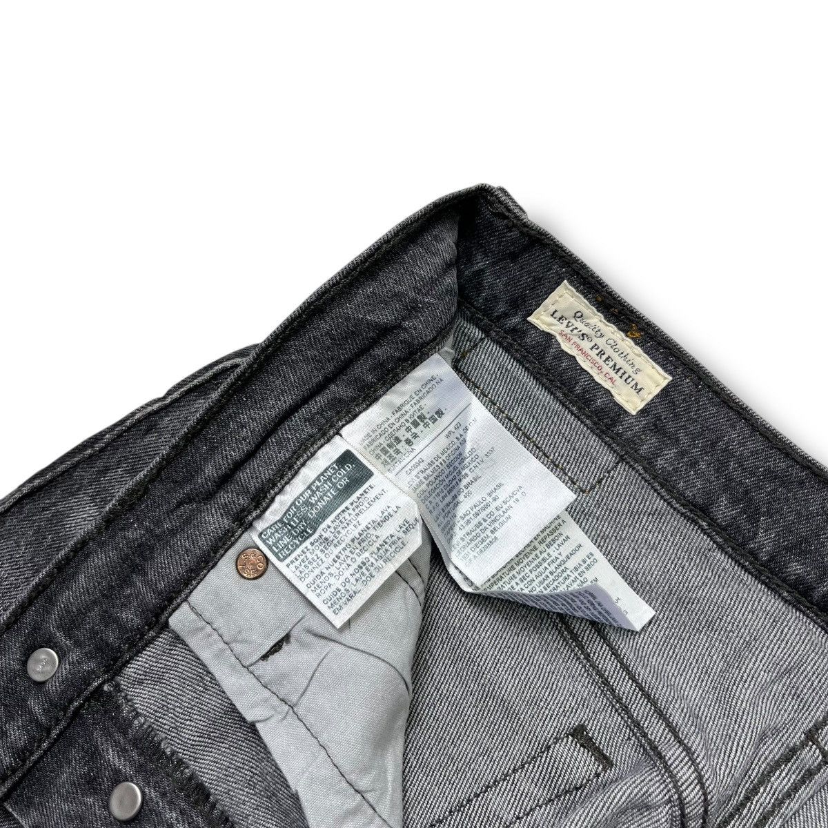 Levi's Levis 501 Big E Skinny Jeans Size US 26 / EU 42 - 9 Thumbnail