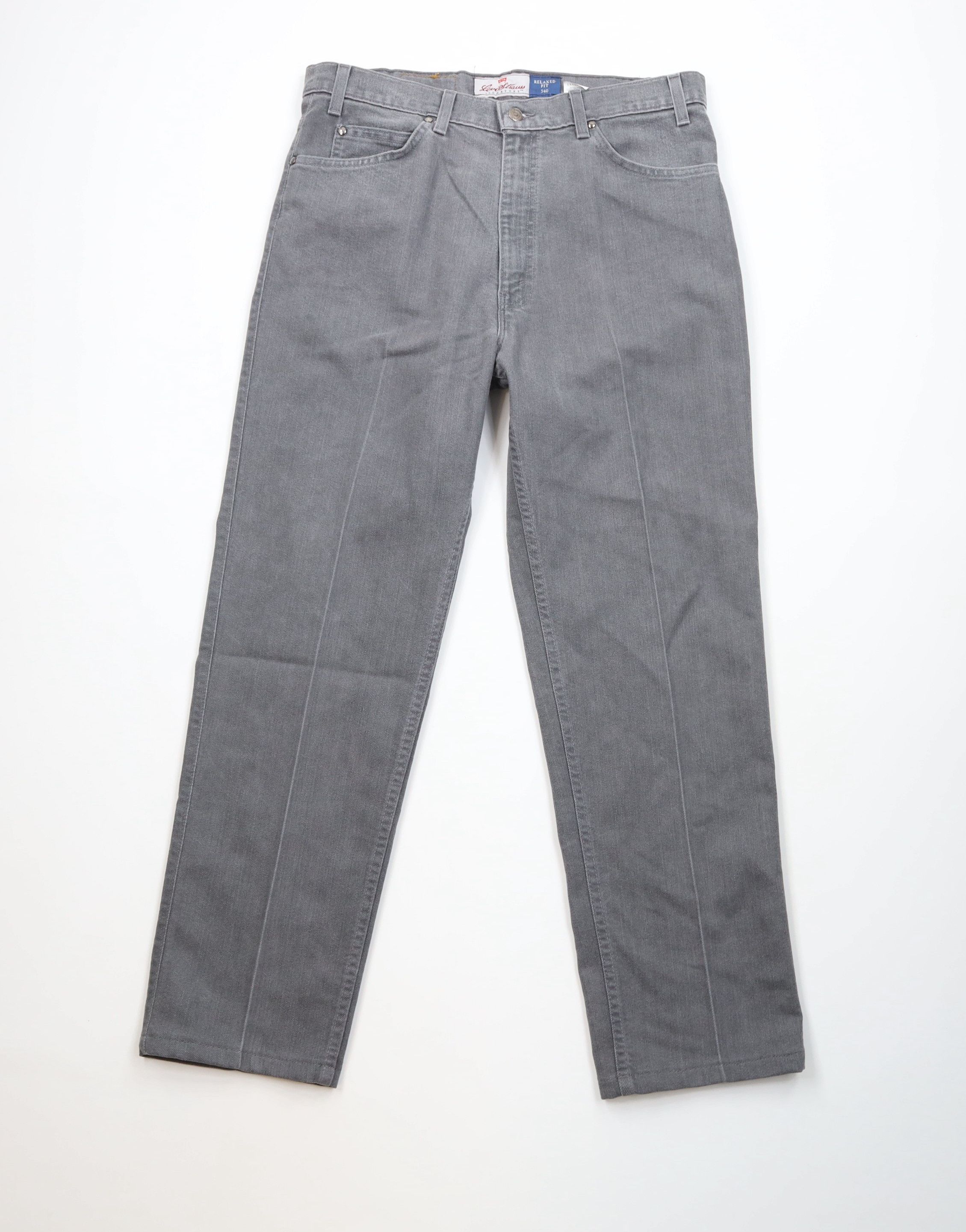 Levi's Vintage 90s Levis 540 Relaxed Fit Denim Jeans Gray USA Size US 36 / EU 52 - 1 Thumbnail