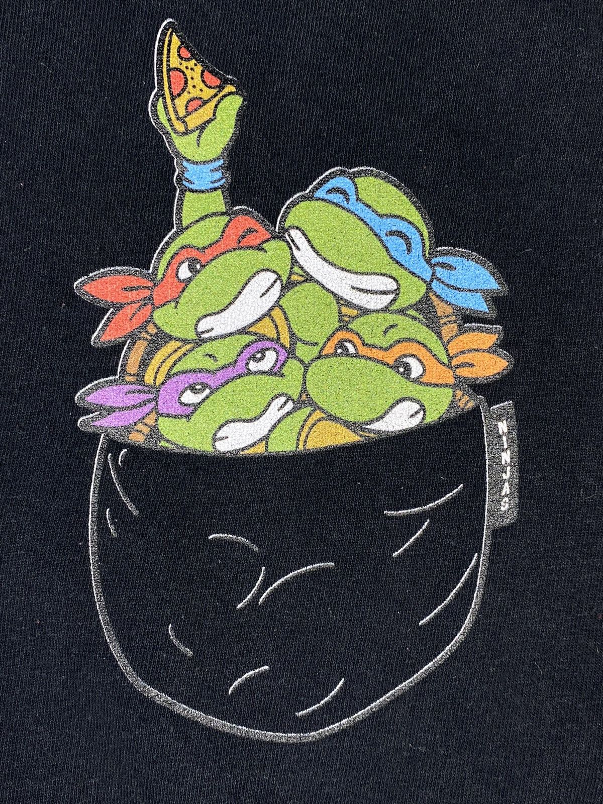 Vintage Vintage 90s teenage mutant ninja turtles Tee T shirt Size US L / EU 52-54 / 3 - 6 Thumbnail