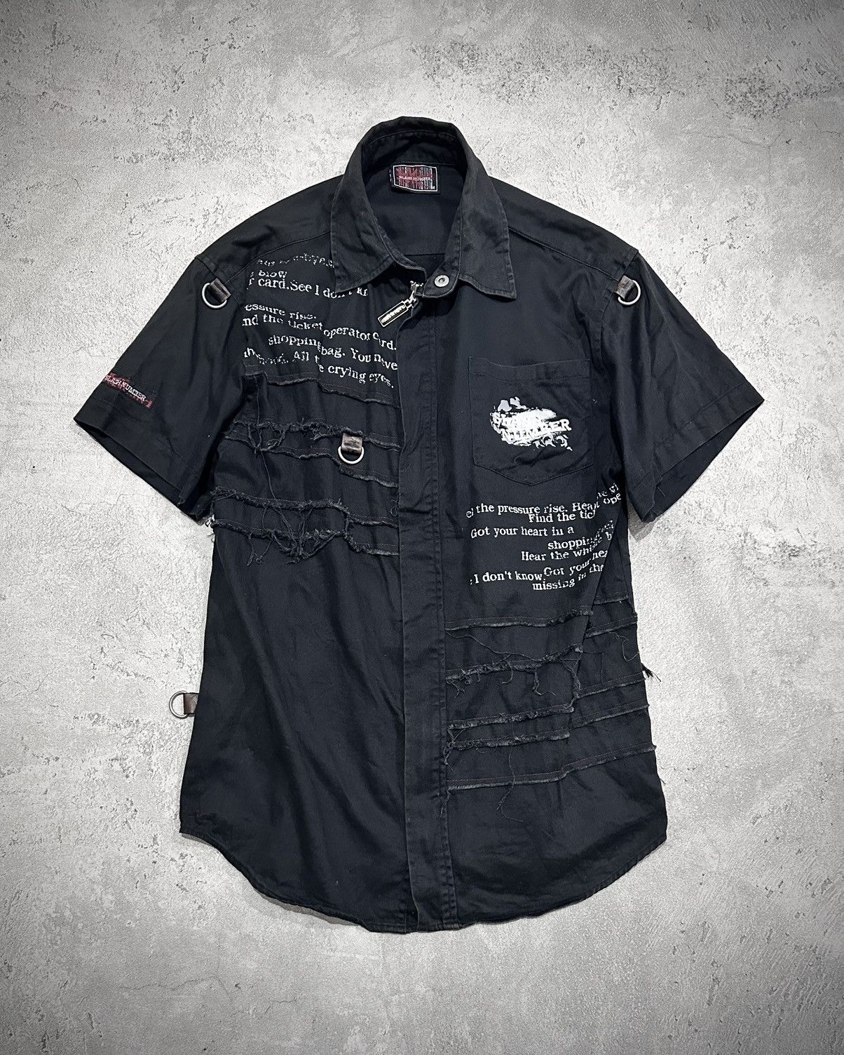 Seditionaries Slash Number Zipper Shirt Seditionaries Style Size US M / EU 48-50 / 2 - 1 Thumbnail
