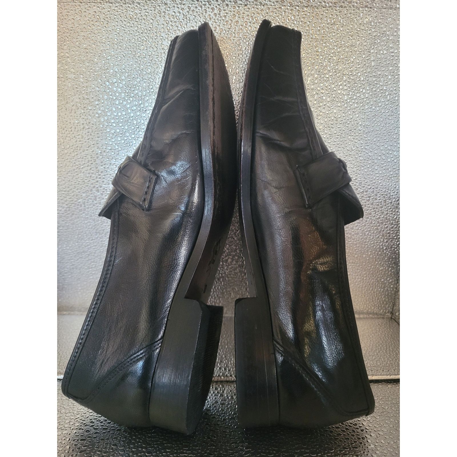 Nunn Bush Nunn Bush Womens Loafers Black Leather 1" Heel Sz 10 Size US 10 / IT 40 - 10 Thumbnail