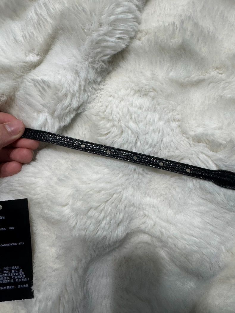 Saint Laurent Paris saint laurent parisBlack and silver embossed belt 2503-Next Size ONE SIZE - 6 Thumbnail