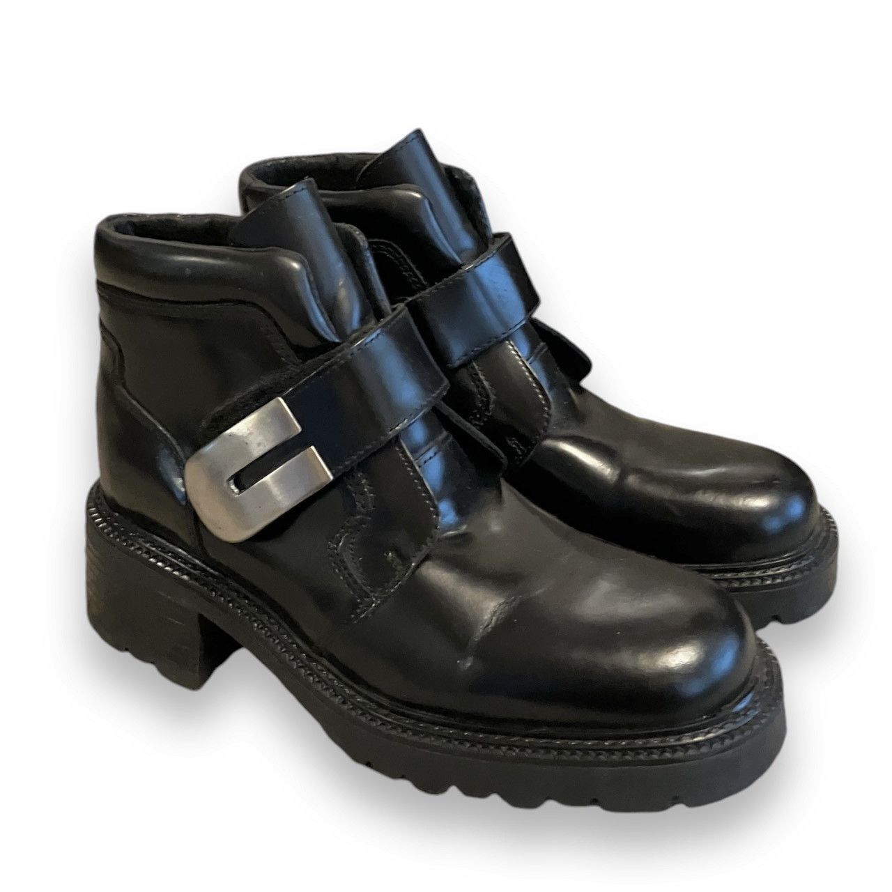 Dockers × Vintage Amazing Vintage Dockers Chunky 90s Platform Boots Size US 8.5 / IT 38.5 - 2 Thumbnail