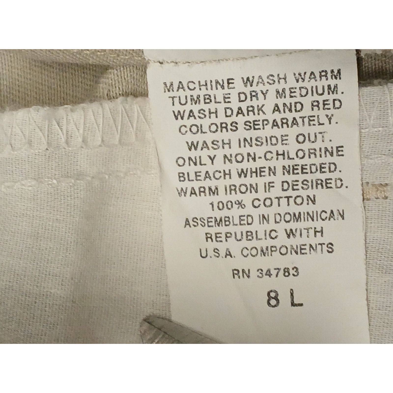 Lee Lee Casuals (8L) Vintage Tapered Leg Beige High Waist Pants Size 30" / US 8 / IT 44 - 9 Thumbnail