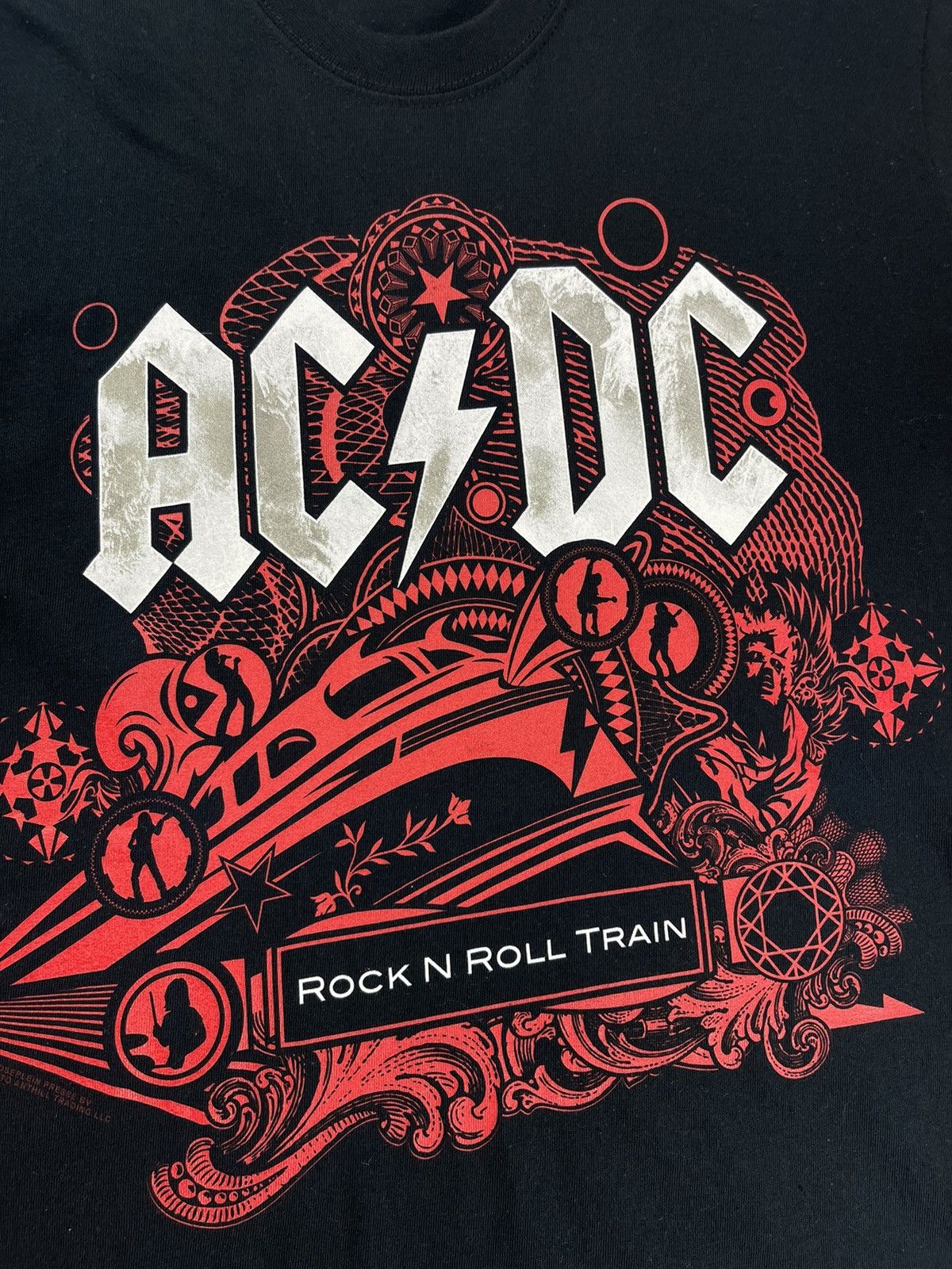AC/DC × Band Tees × Vintage Vintage AC/DC Black Ice Tour Rock Band T-Shirt Size M Size US M / EU 48-50 / 2 - 5 Thumbnail