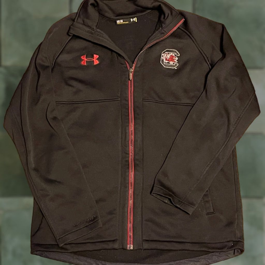 Under Armour Under Armour Storm Jacket Mens Medium Full Zip Workout USC Size US M / EU 48-50 / 2 - 1 Thumbnail