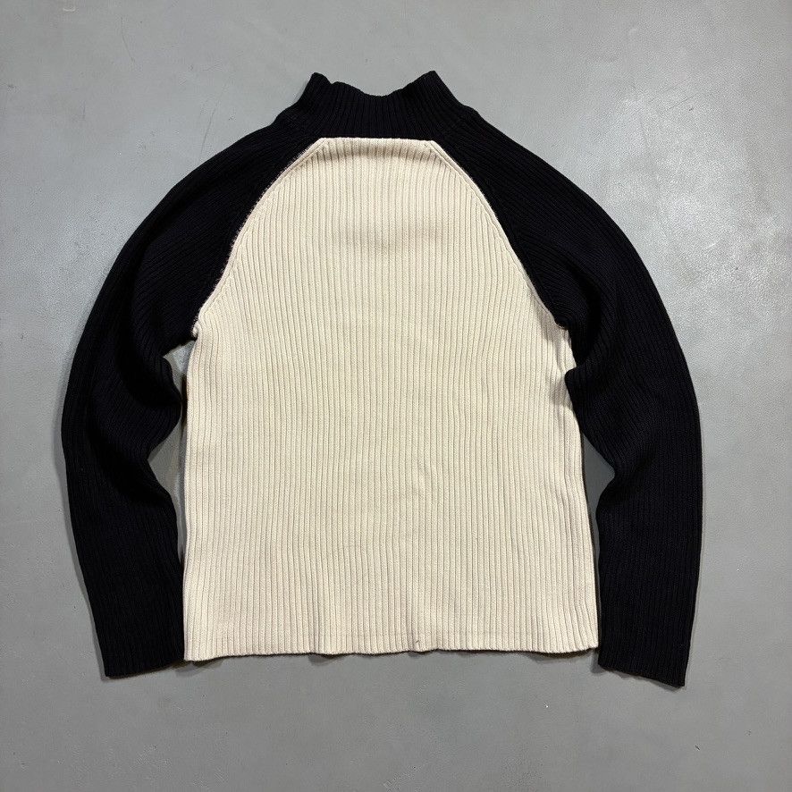 Polo Ralph Lauren Polo Jeans Co. Ralph Lauren Half-Zip Ribbed Sweater Cream Size XL / US 12-14 / IT 48-50 - 3 Thumbnail