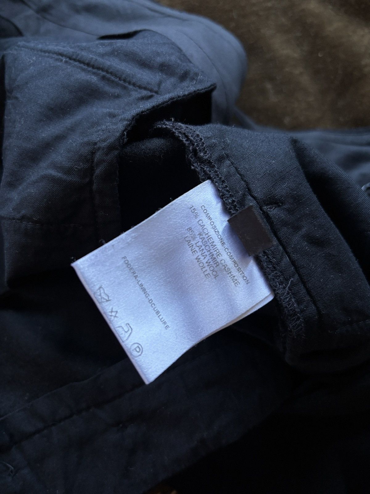 Rick Owens Fw03 Revillon Rick Owen’s Cashmere blend tailored shorts Size US 32 / EU 48 - 7 Thumbnail