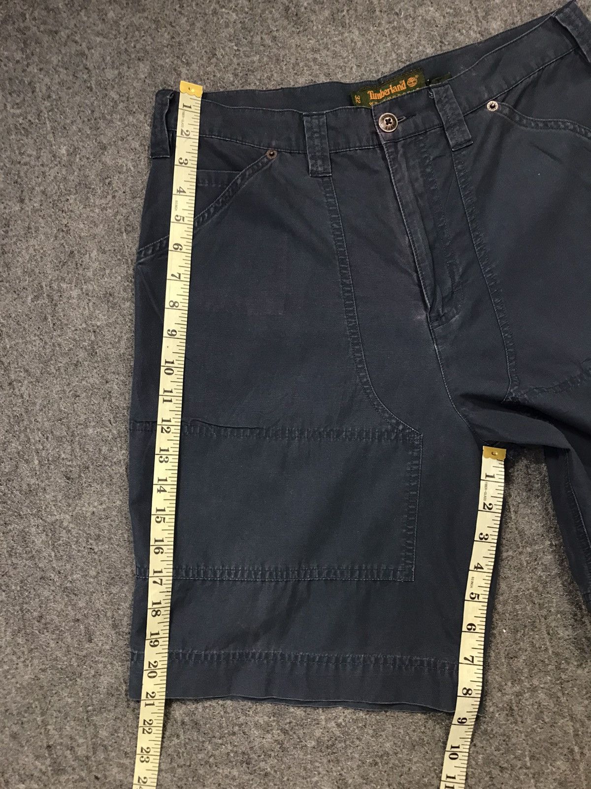 Timberland Vtg Short Pants Timberland Weathergear Carpenter Zipper Size US 31 - 15 Thumbnail