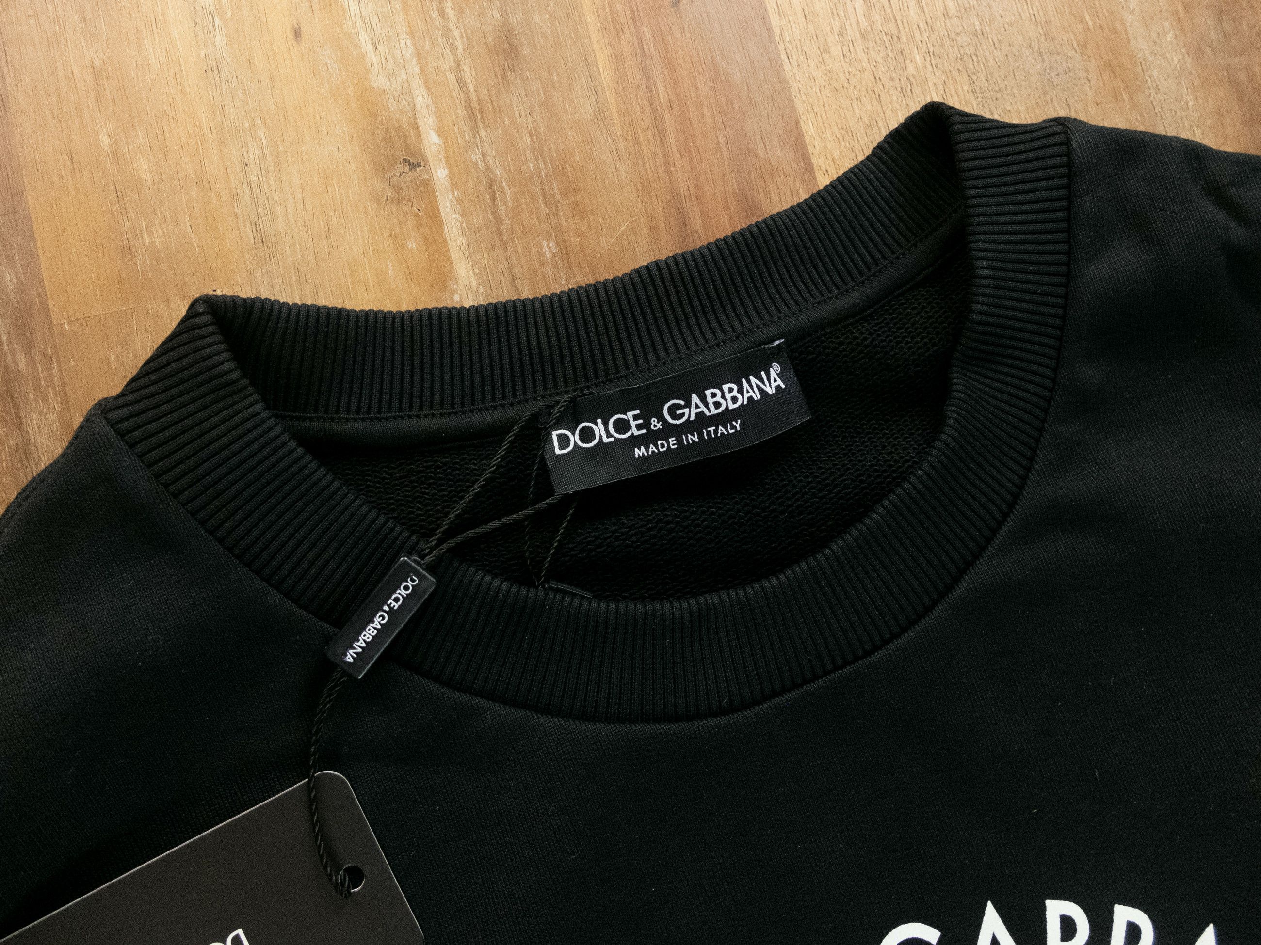 Dolce & Gabbana DOLCE & GABBANA black white DG logo sweatshirt Large Size US L / EU 52-54 / 3 - 7 Thumbnail