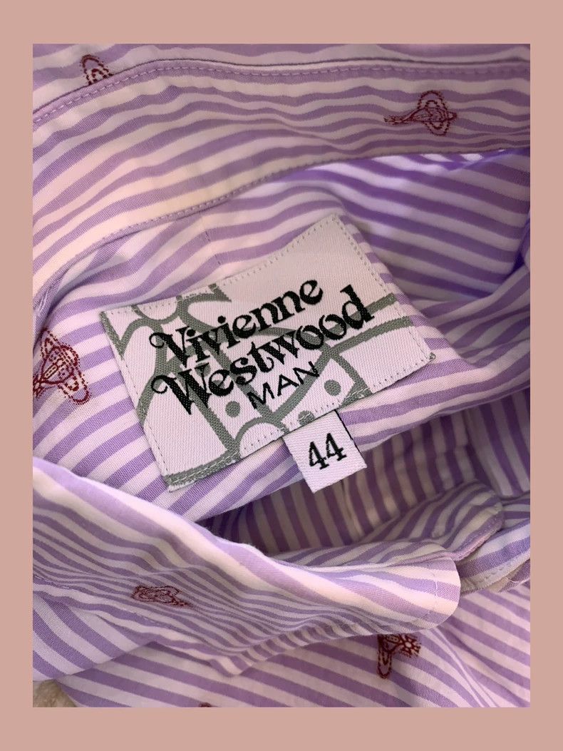 Vivienne Westwood Vivienne Westwood Striped shirt Size M / US 6-8 / IT 42-44 - 5 Thumbnail