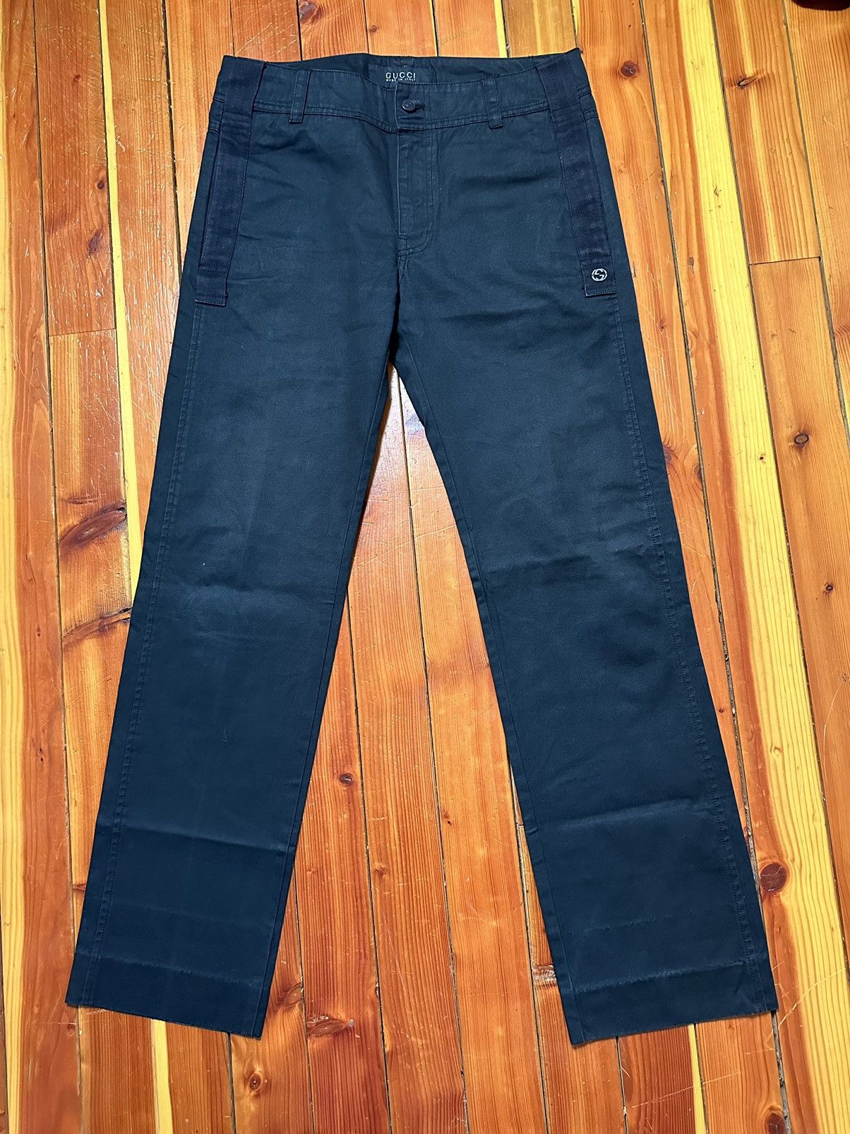 Gucci Heavyweight twill double layered slim fit chinos Size US 30 / EU 46 - 3 Thumbnail