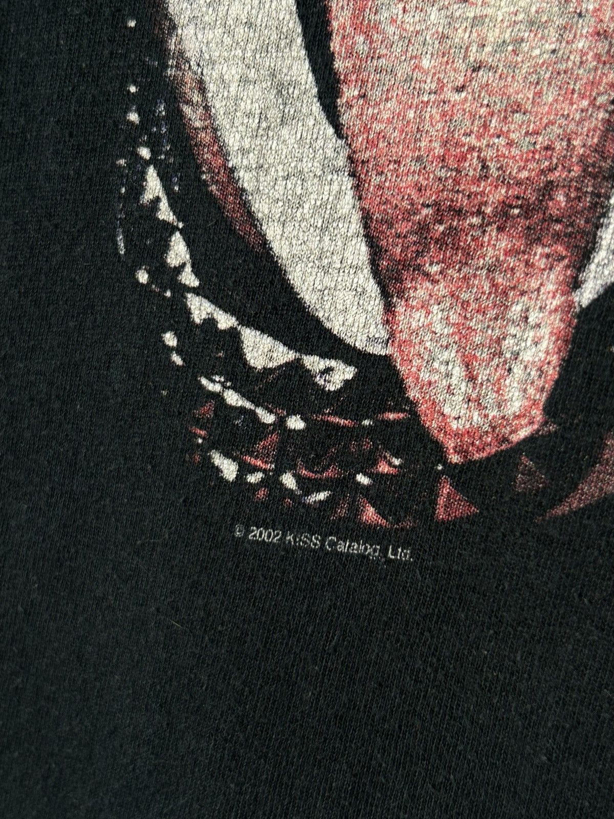 Band Tees Vintage tee shirt Kiss tour rock Band Big logo 2002 rare Size US S / EU 44-46 / 1 - 3 Thumbnail