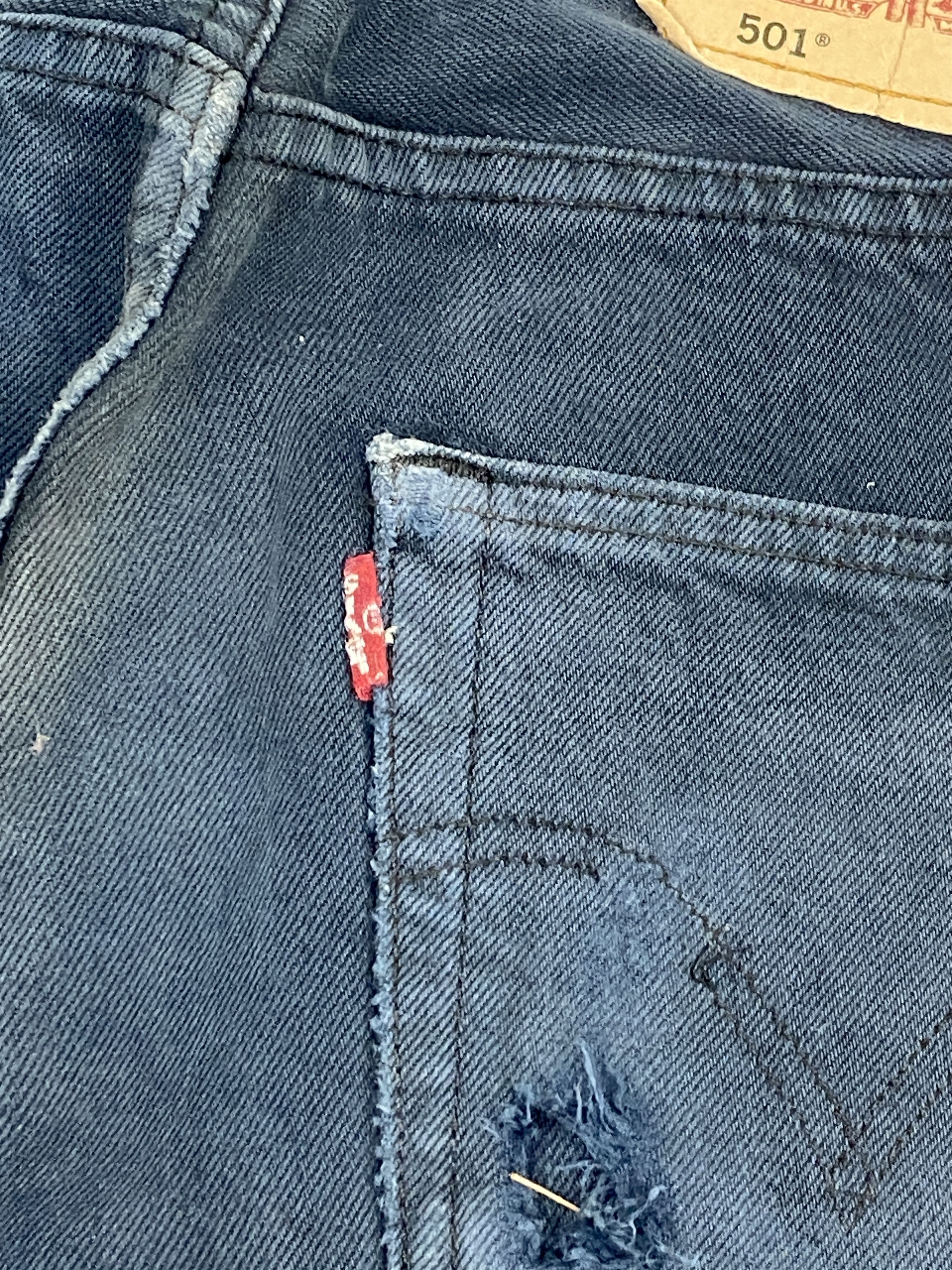 Levi's Vintage Levis 501 Faded Jeans DP2711 Size US 29 - 6 Thumbnail