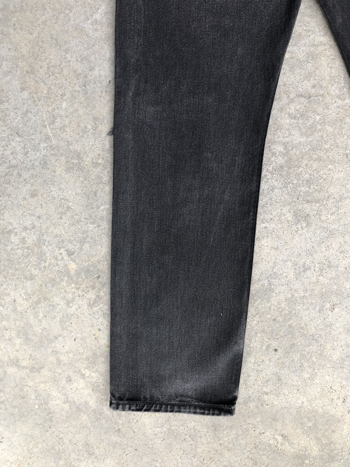 If Six Was Nine Vintage Levis 505 Patchwork Distressed Jeans Size US 33 - 13 Thumbnail