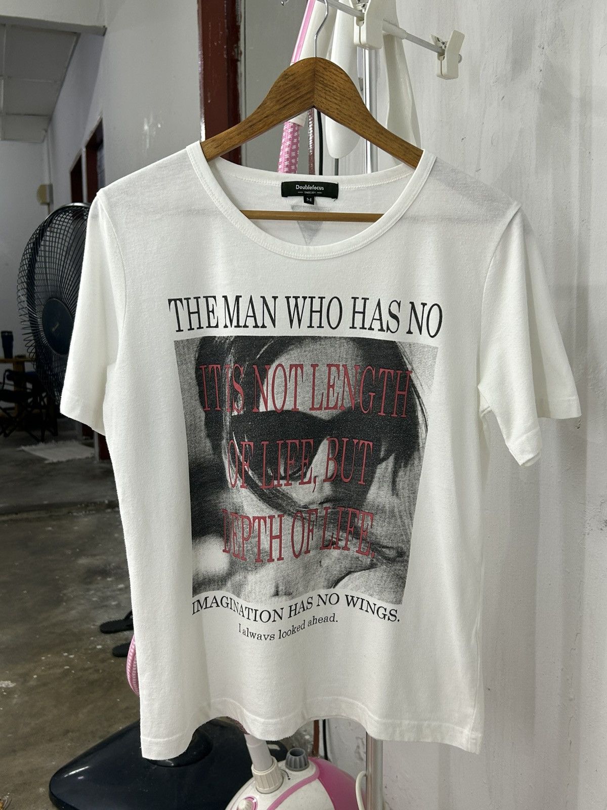 Hysteric Glamour Doublefocus Japan Tee Quotes Motivation Final Paradise Size US M / EU 48-50 / 2 - 1 Thumbnail