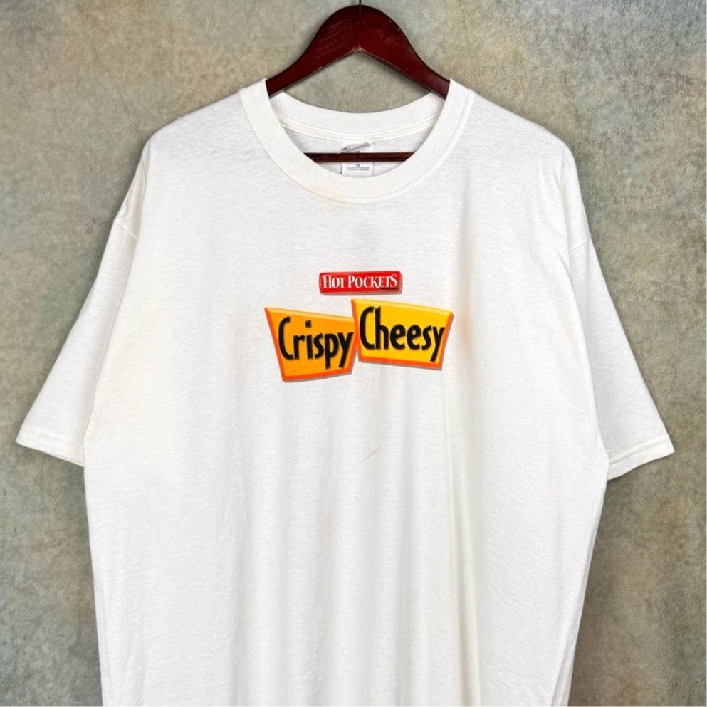 Vintage VTG 90s Hot Pockets T Shirt Mens Sz XL White Size US XL / EU 56 / 4 - 1 Thumbnail