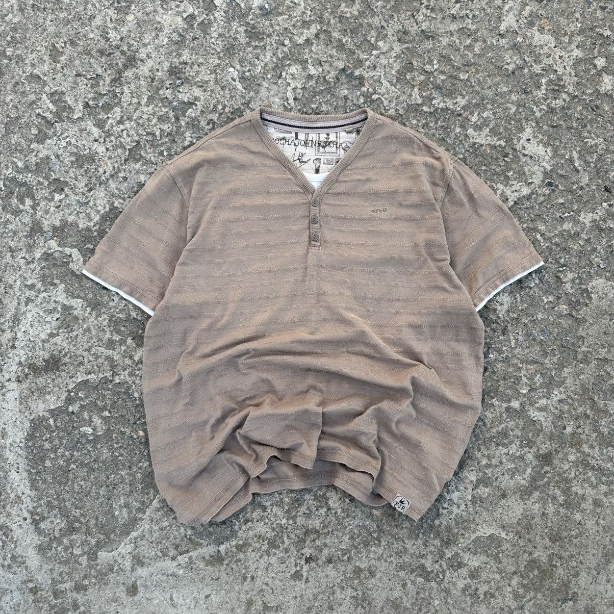 If Six Was Nine × Vintage Vintage Japanese Style Rocha John Rocha T-shirts Basic Y2K Size US L / EU 52-54 / 3 - 1 Thumbnail