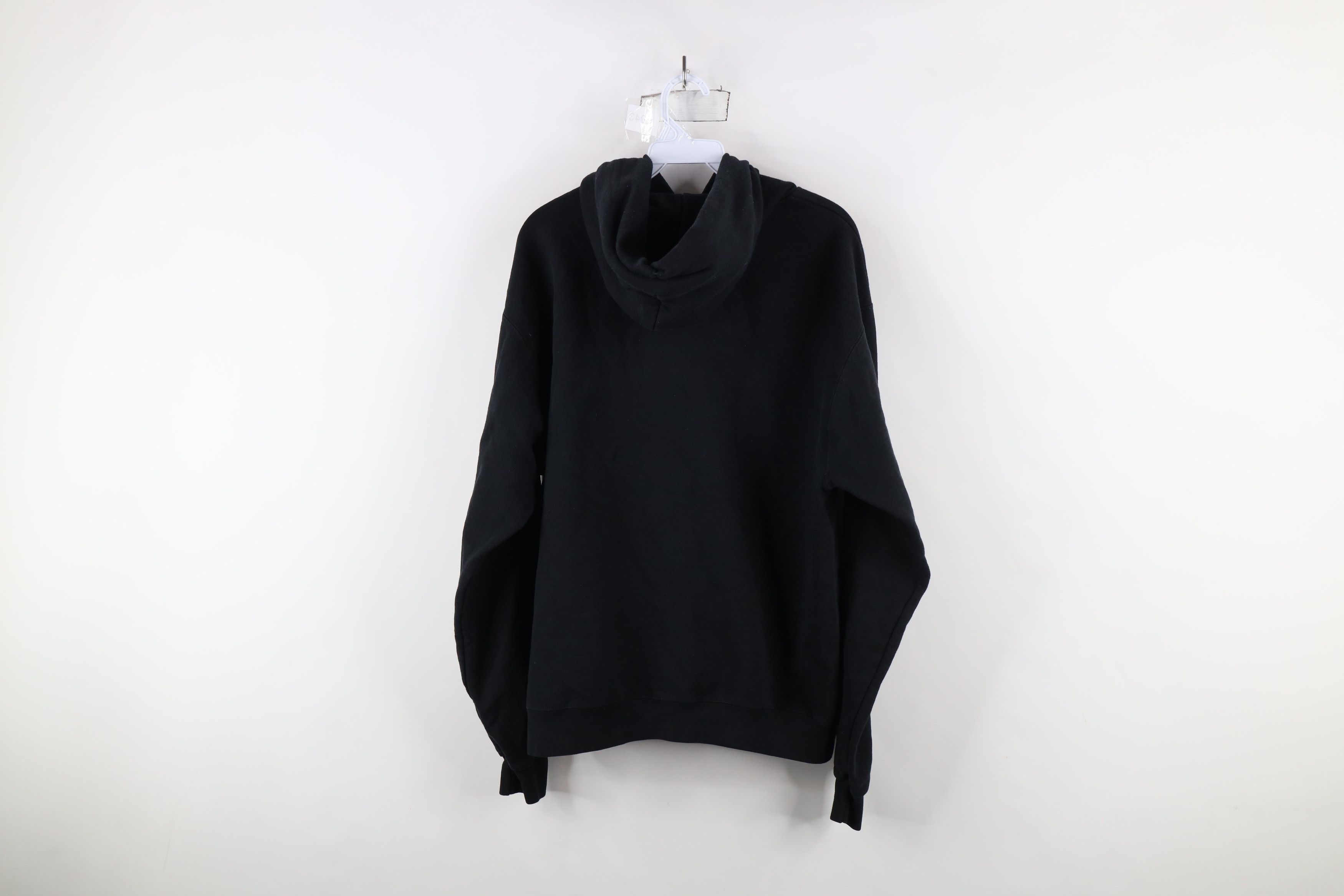 Champion × Vintage Vintage 90s Champion Classic Logo Hoodie Sweatshirt Black Size US L / EU 52-54 / 3 - 8 Thumbnail