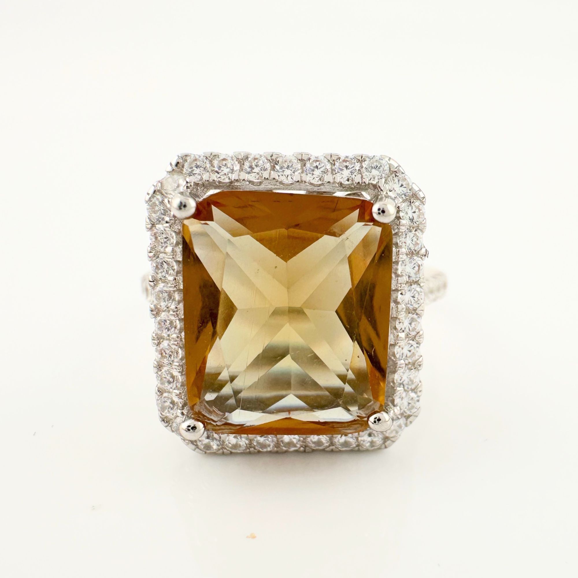 Other Elegant Emerald Cut Lab Created Sultanite Ring - Beautiful D Size ONE SIZE - 2 Thumbnail