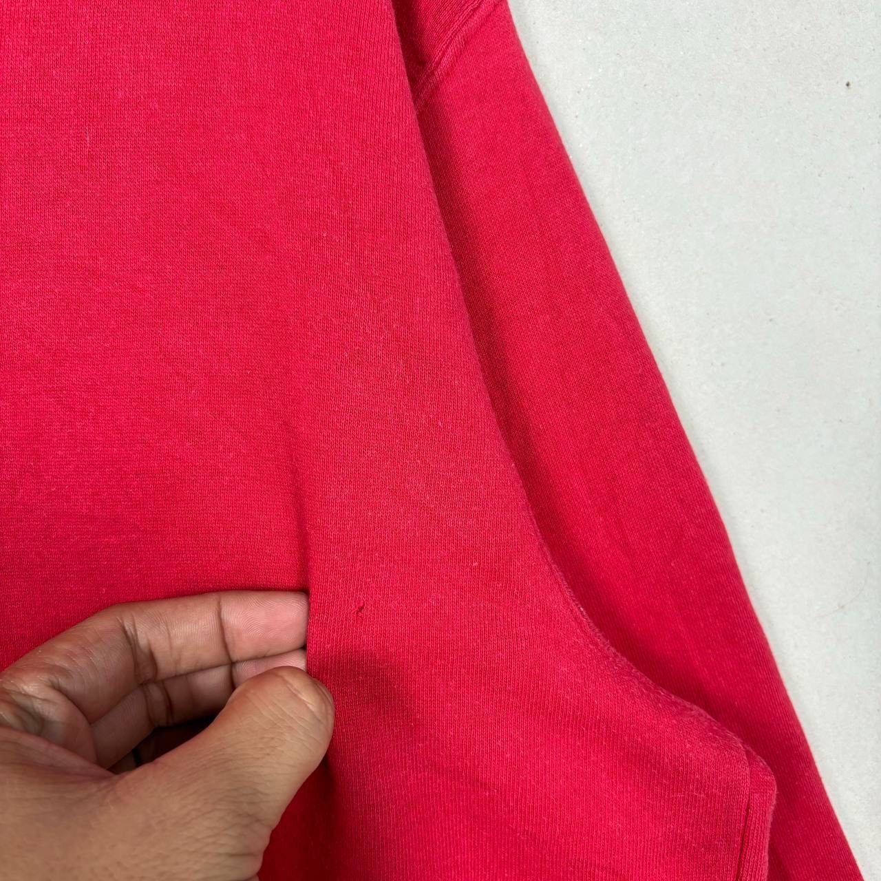 Polo Ralph Lauren Vintage Polo Ralph Lauren Red V-Stitch Crewneck Sweatshirt Size US L / EU 52-54 / 3 - 7 Thumbnail