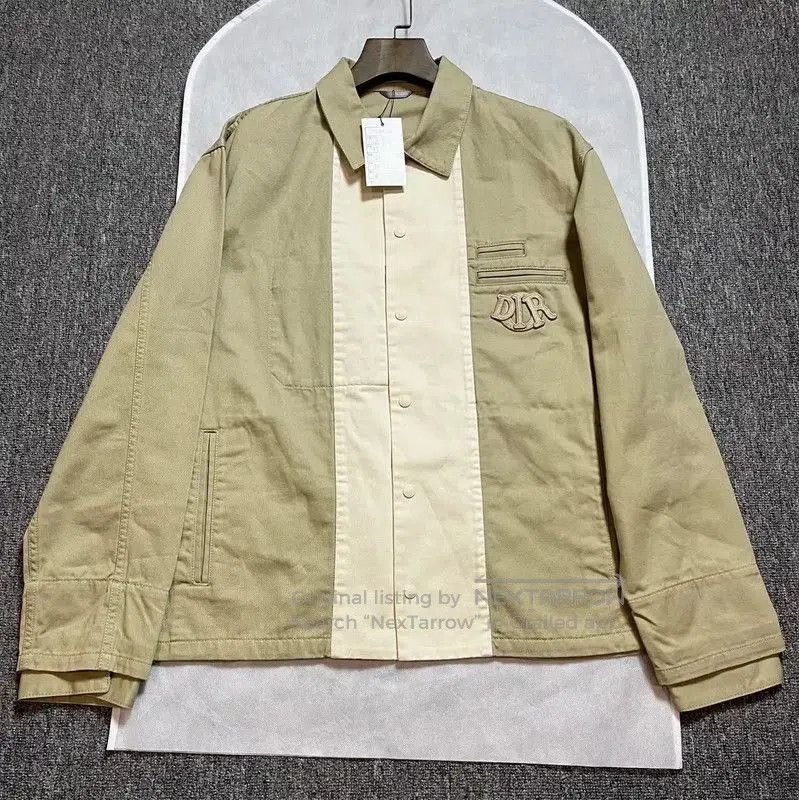 Dior Dior Khaki Spring Autumn Cotton Shirt . Size US L / EU 52-54 / 3 - 1 Thumbnail