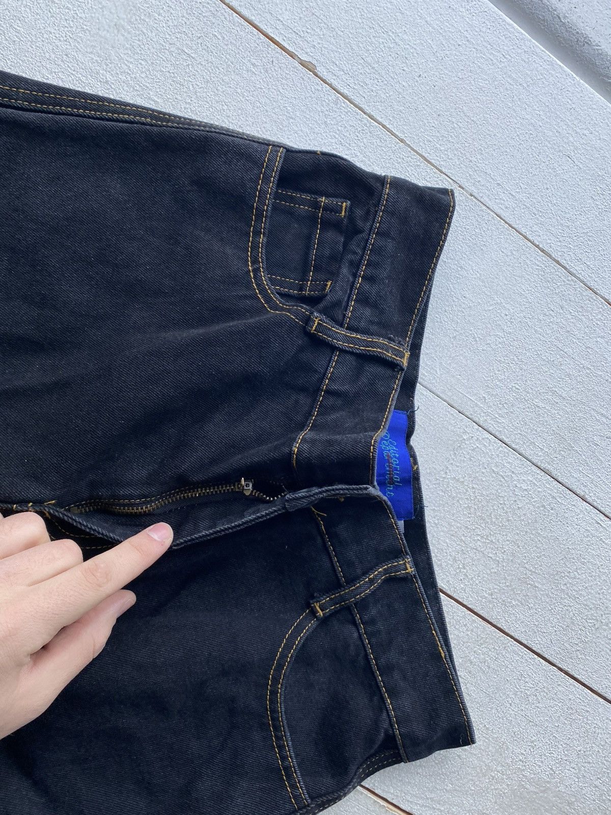Japanese Brand ⚡️Spiritual Garment Japanese Style Multi Pocket Denim Pants Size US 31 - 5 Thumbnail