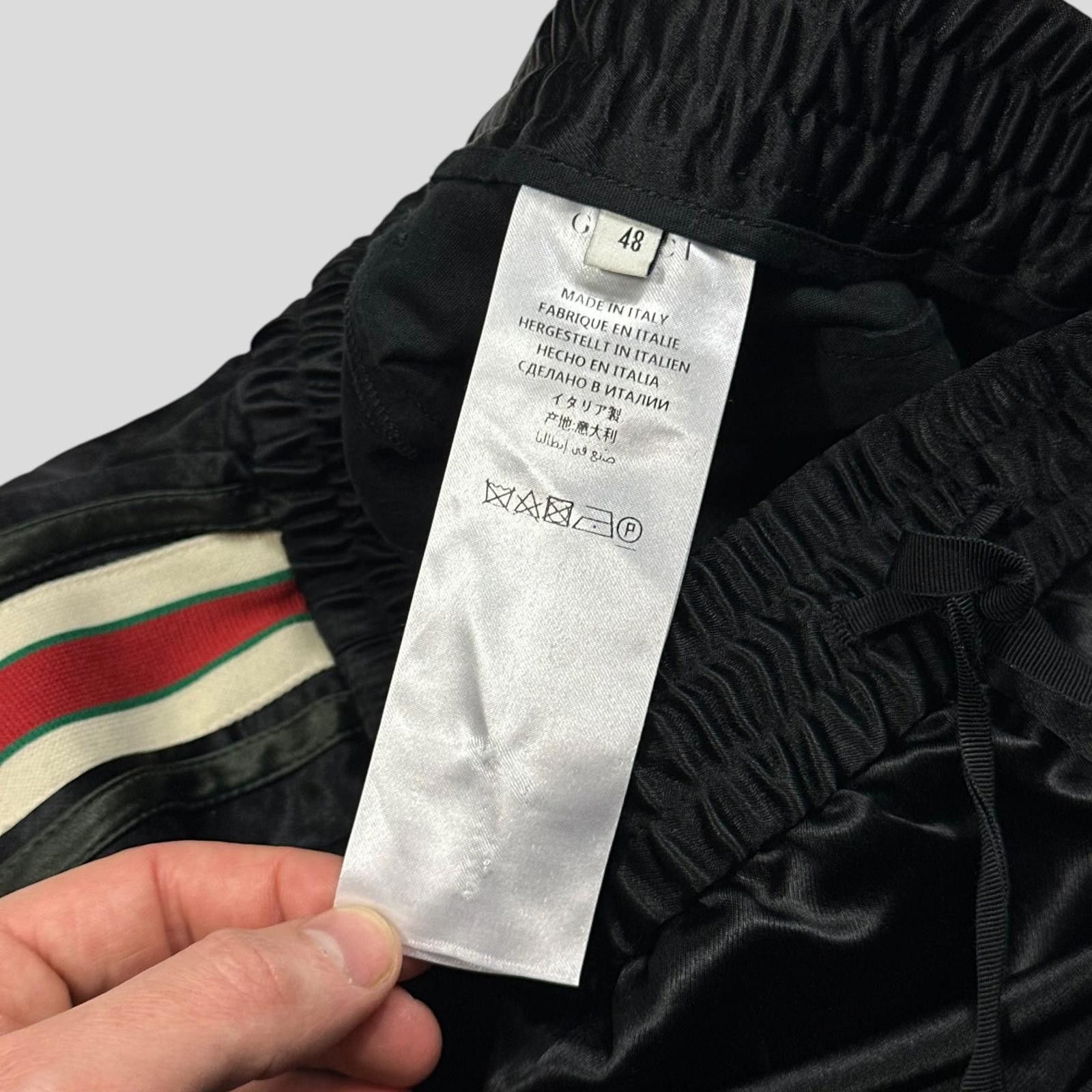 Gucci 2017 Striped Logo Acetate Tracksuit Trousers IT48 (M)