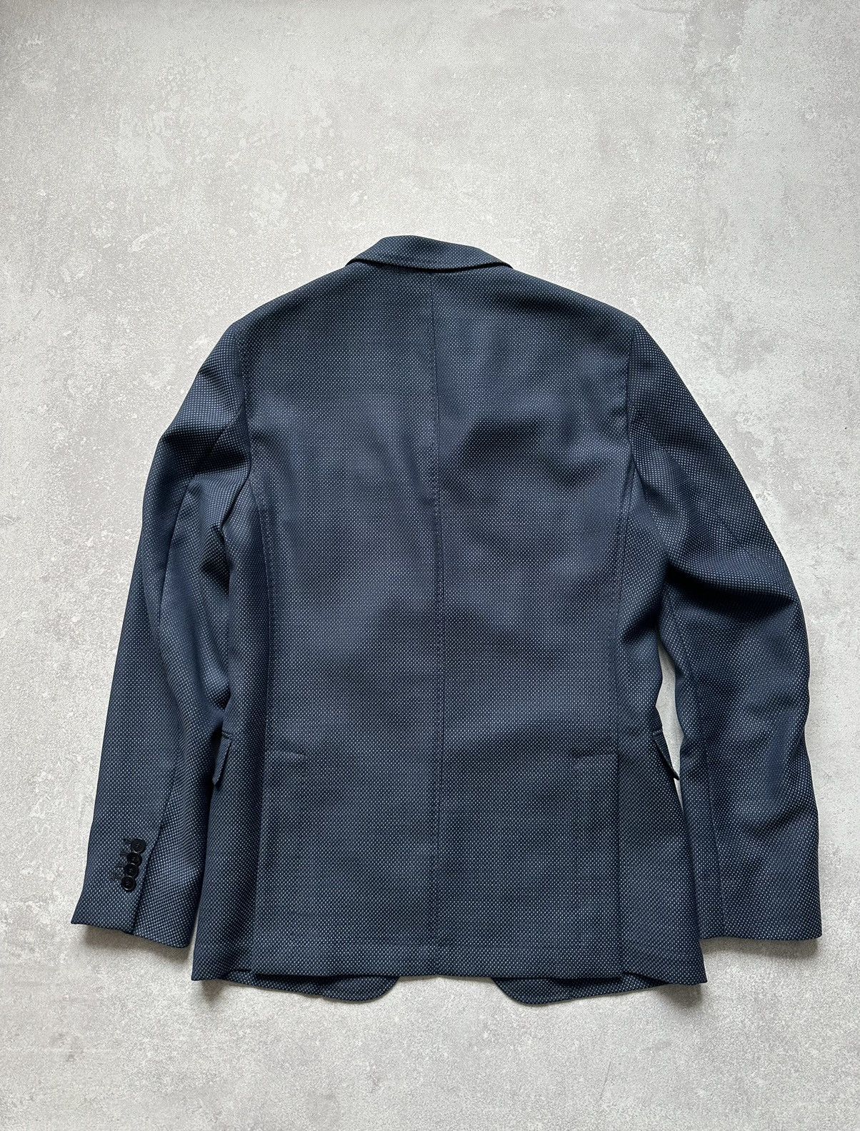 Boggi Blazer BOGGI Milano Wool size 48 blue Size 48R - 17 Thumbnail