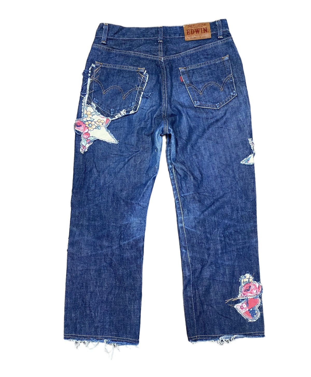 Edwin Miss Edwin Jeans Custom Pathces Badge Size 30" / US 8 / IT 44 - 2 Thumbnail