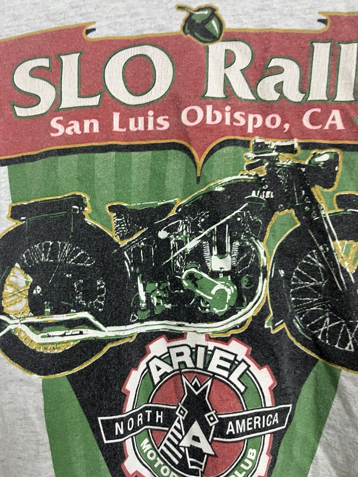 Harley Davidson 💥Offer💥Vintage Slo Rally San Luis Old Motorcycles Size US L / EU 52-54 / 3 - 5 Thumbnail