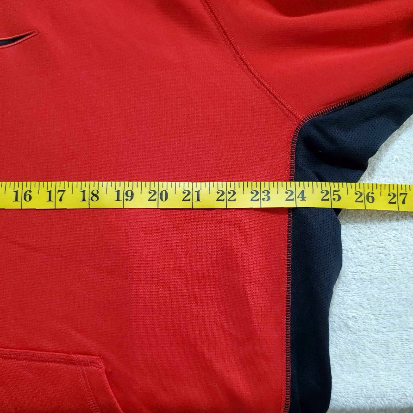 Nike Nike Hoodie Mens Therma Fit Pullover Hoodie Logo Sweatshirt XL Red Big & Tall Mens Size US XL / EU 56 / 4 - 5 Thumbnail