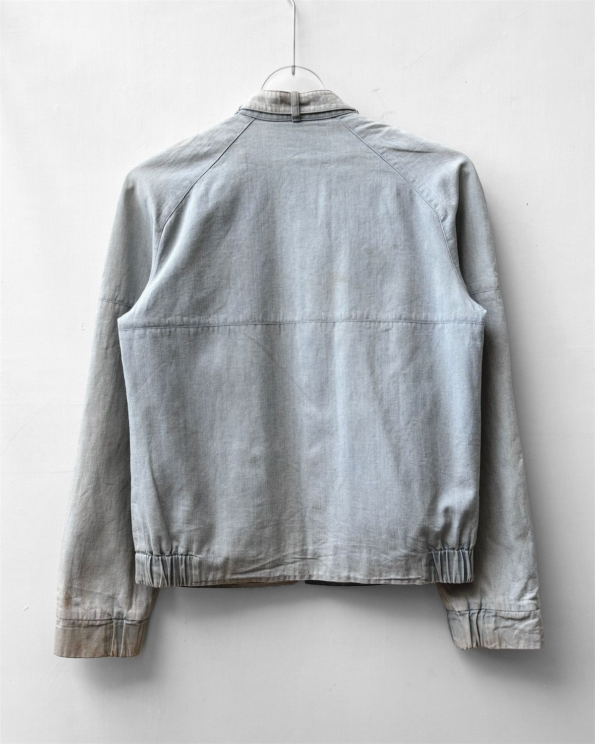 A.P.C. Ss2003 Denim Moto Biker Jacket Size US M / EU 48-50 / 2 - 9 Thumbnail