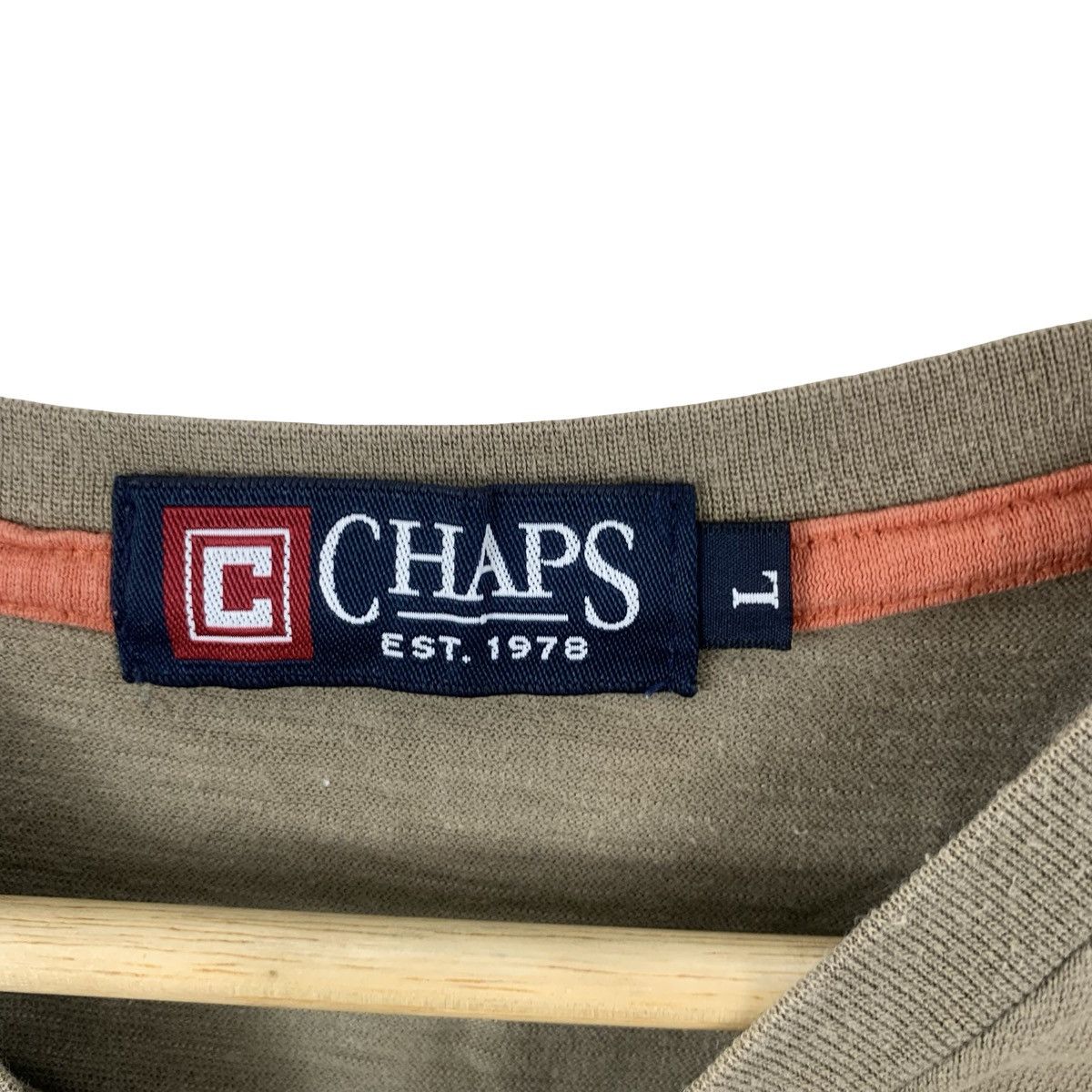 Chaps Vintage CHAPS EST 1978 Graphic Distressed Size US L / EU 52-54 / 3 - 9 Thumbnail