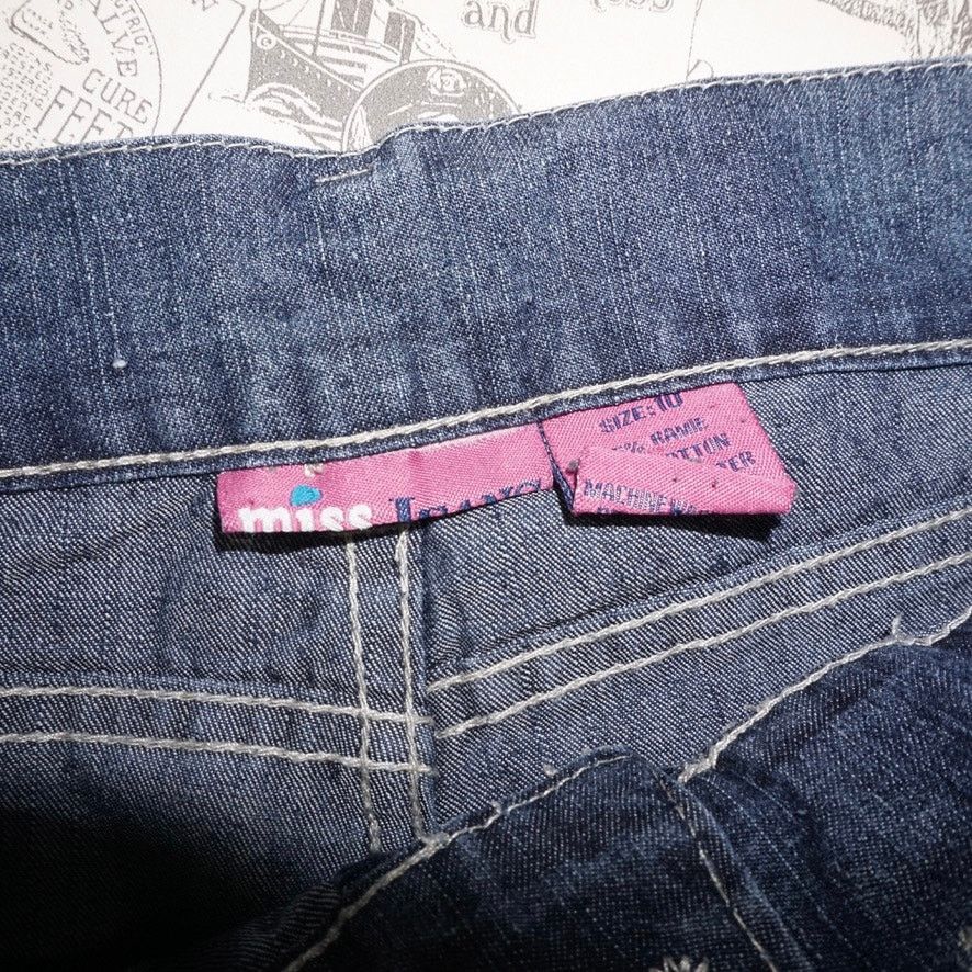 Vintage 10 - Vintage Y2K Miss jeans brand MJ embroidered girls pants Size 32" / US 10 / IT 46 - 3 Thumbnail