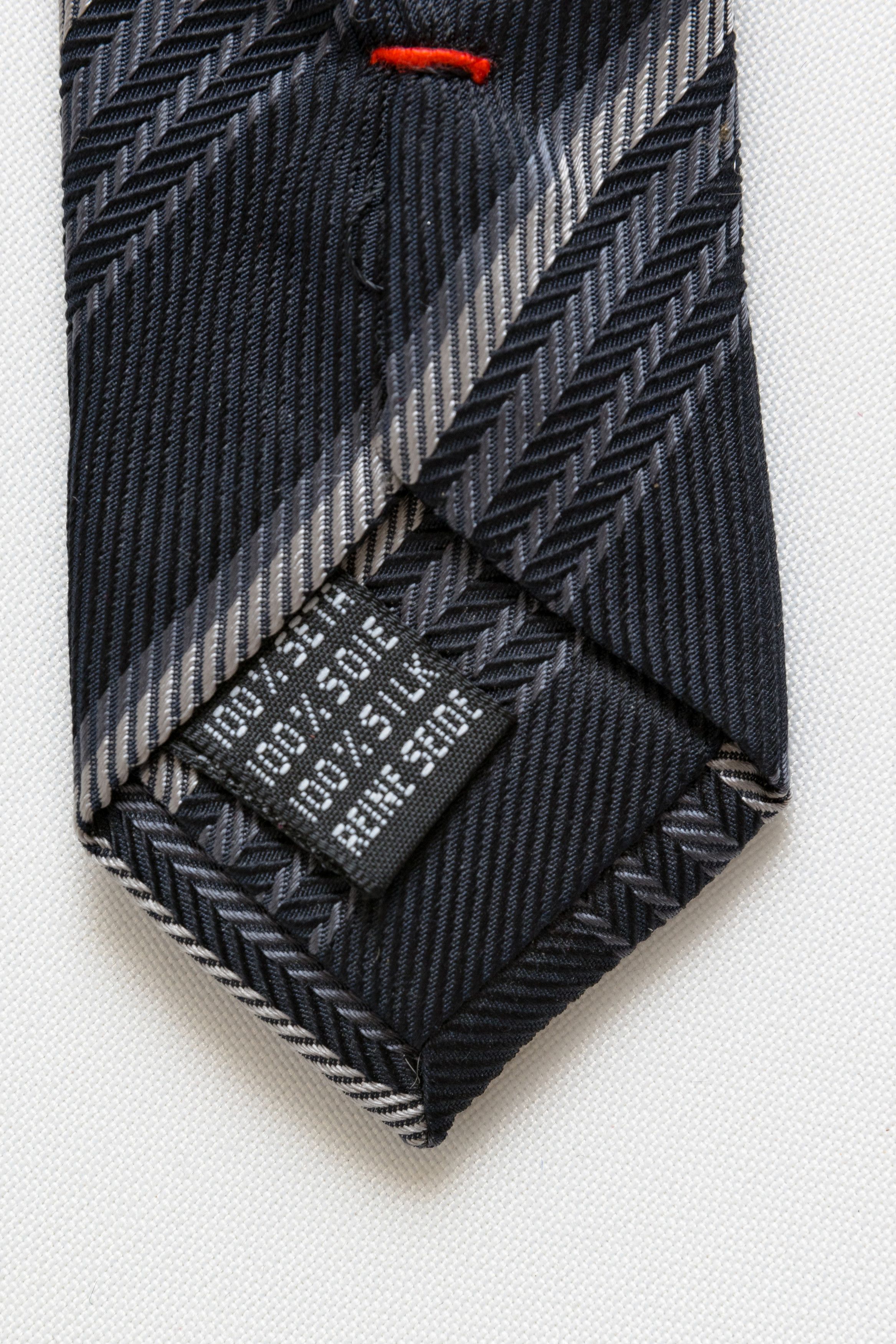 Pal Zileri Pal Zileri Tie striped pattern necktie retro silk tie 042 Size ONE SIZE - 7 Thumbnail