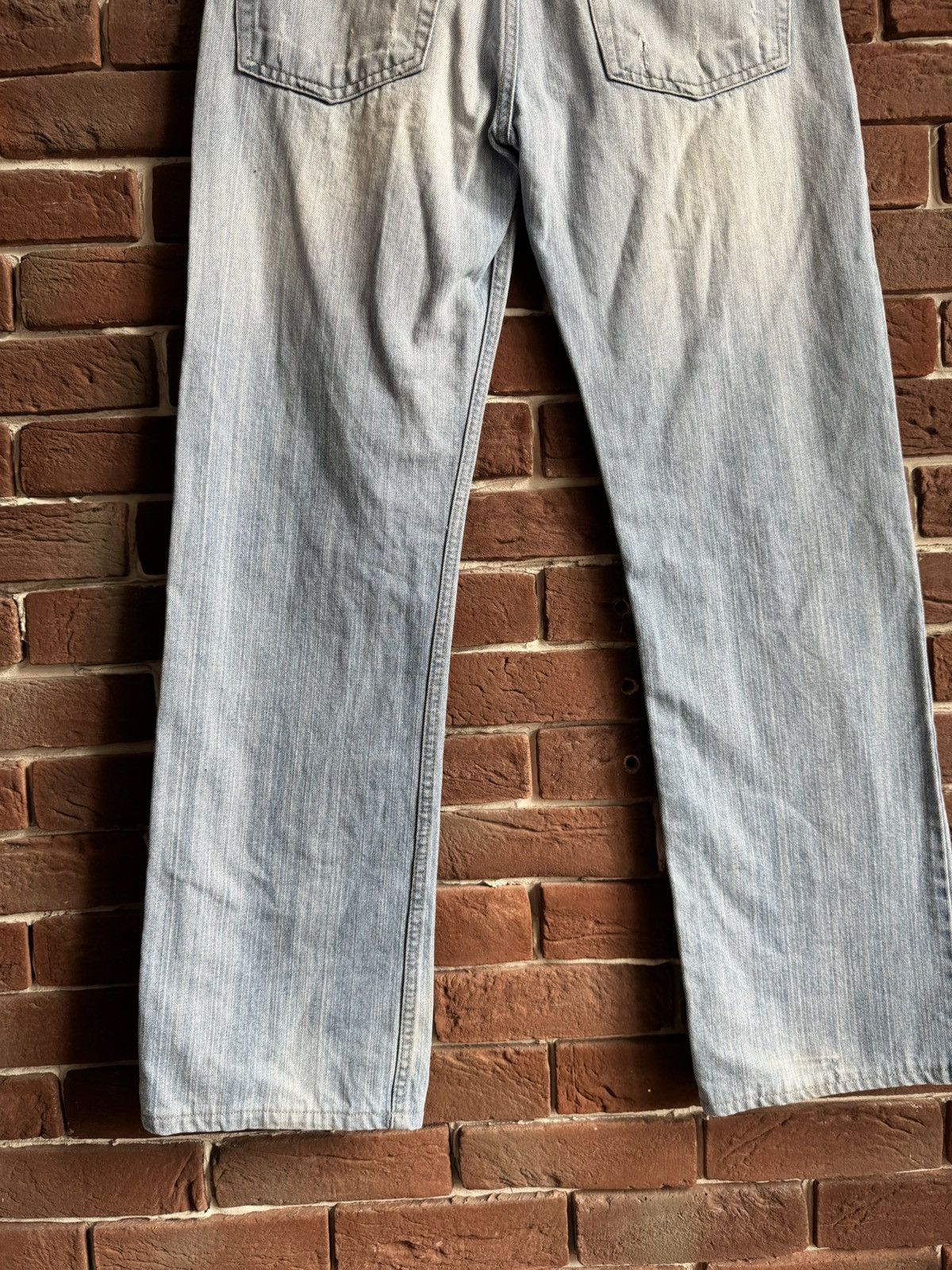 Diesel Vintage Y2k Rare Diesel Mud Wash Blue Jeans Pant Hype 32 Size US 32 / EU 48 - 9 Thumbnail
