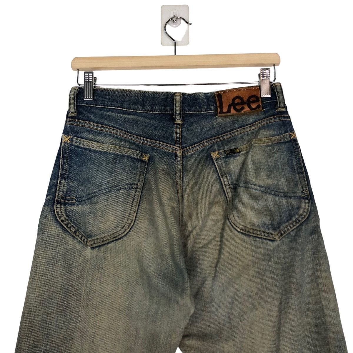 Japanese Brand 🔥VINTAGE DENIM JEANS LEE UNION MADE SANFORIZED Size US 30 / EU 46 - 9 Thumbnail