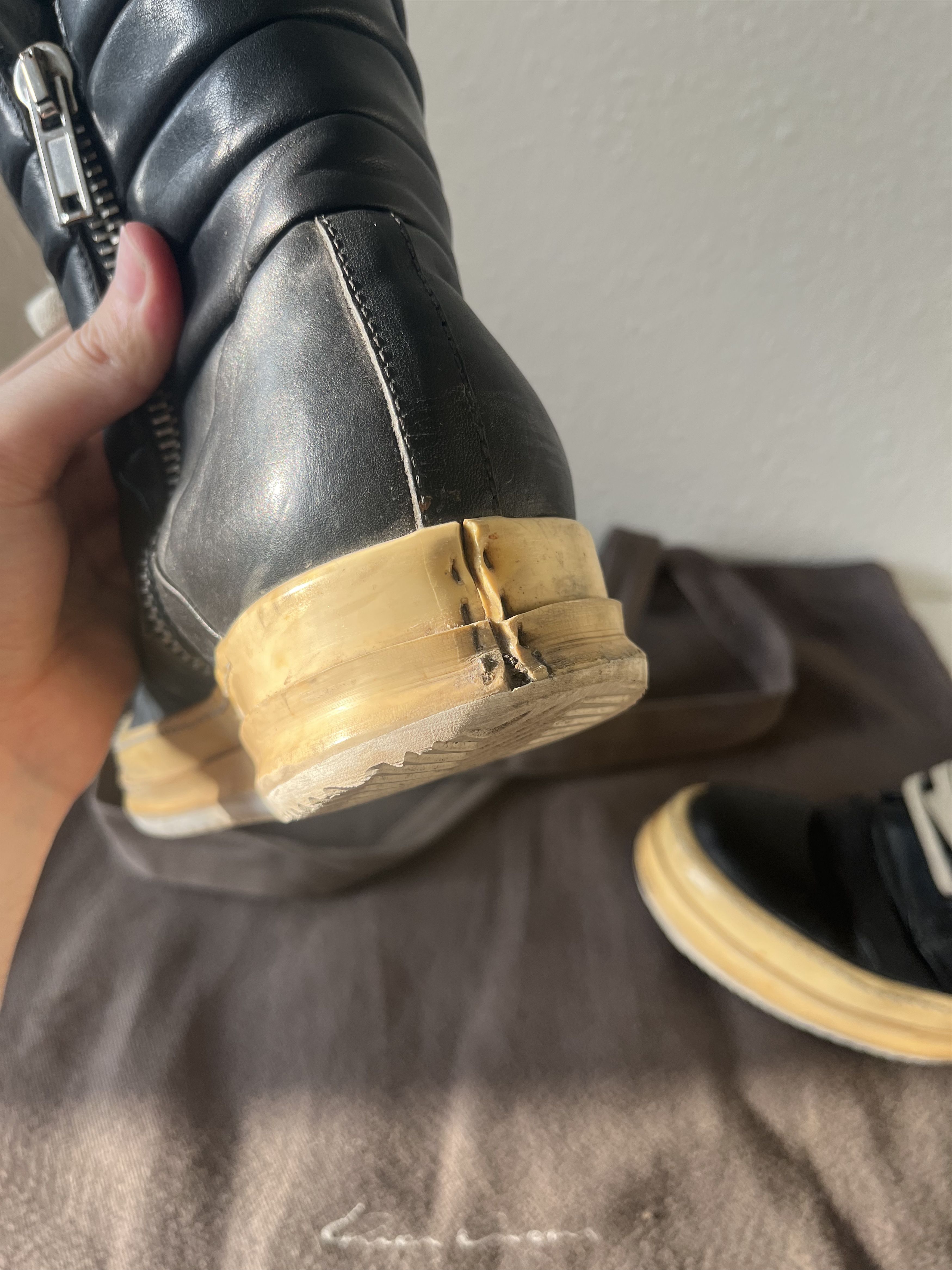 Rick Owens Rick Owens FW09 Crust Dunk Size US 8 / EU 41 - 11 Thumbnail