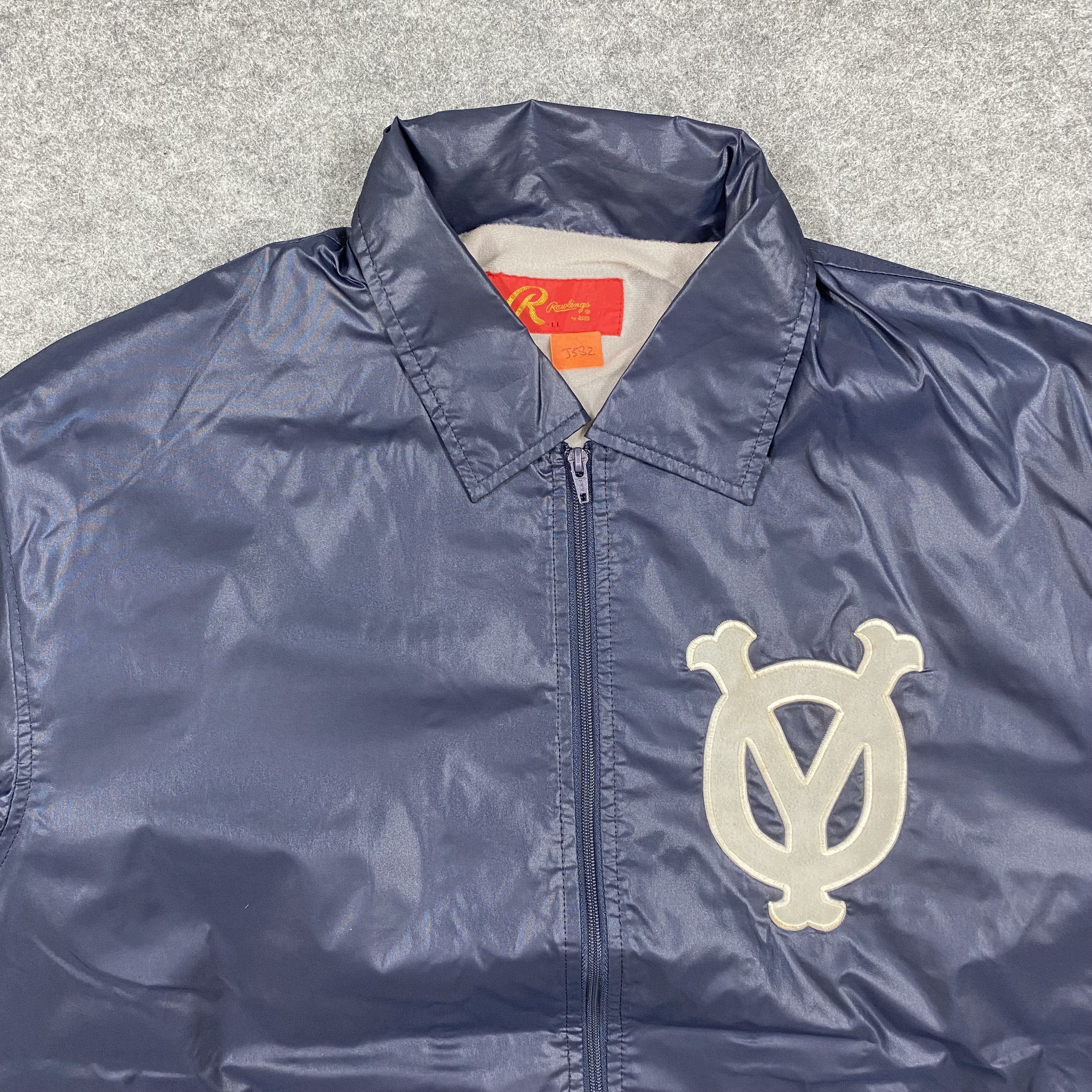 NFL VINTAGE RAWLINGS NFL BOMBER JACKET-J582 Size US L / EU 52-54 / 3 - 7 Thumbnail