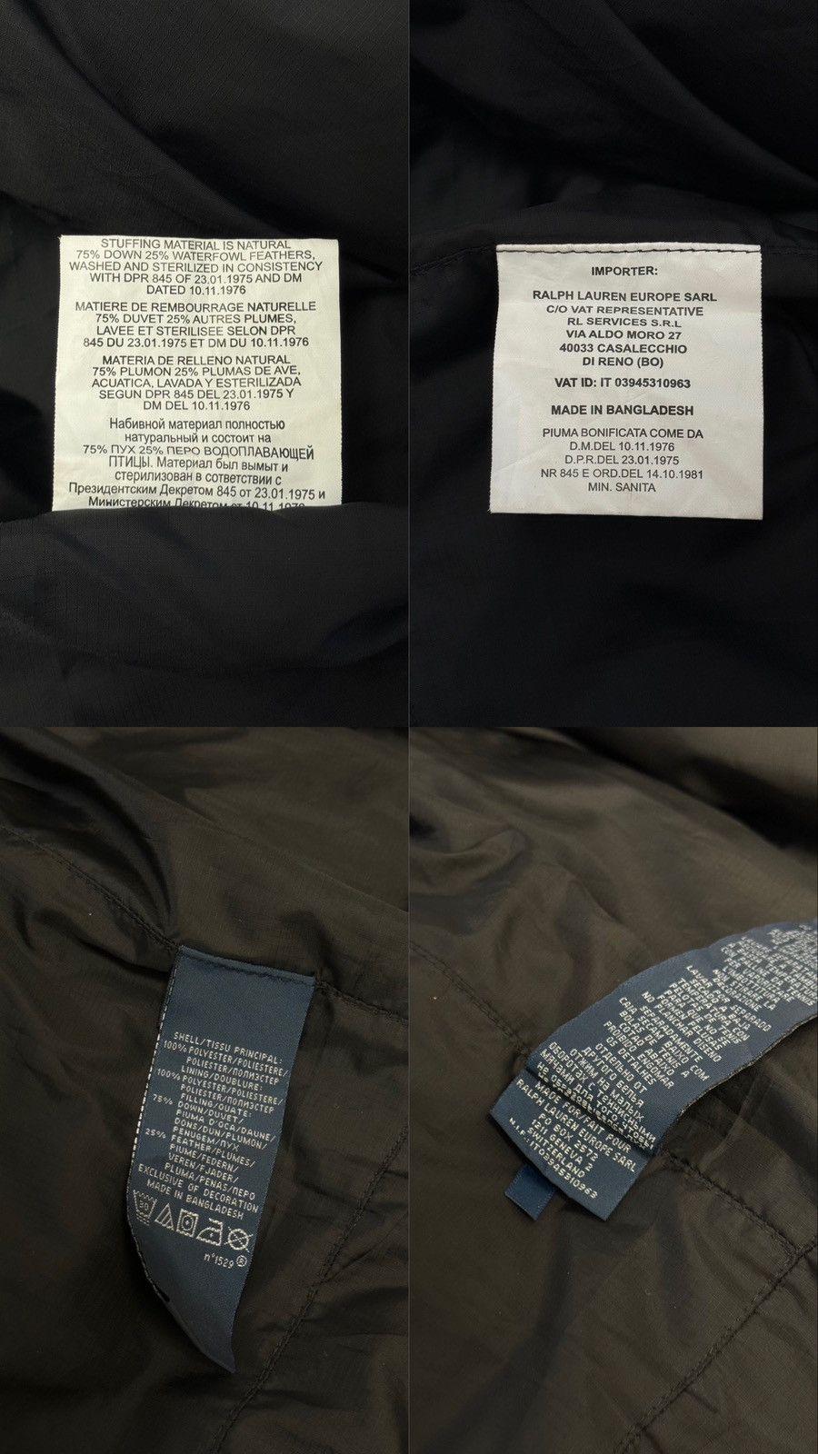 Polo Ralph Lauren × Vintage Vintage Polo Ralph Lauren Down Puffer Vest Size US XXL / EU 58 / 5 - 15 Thumbnail