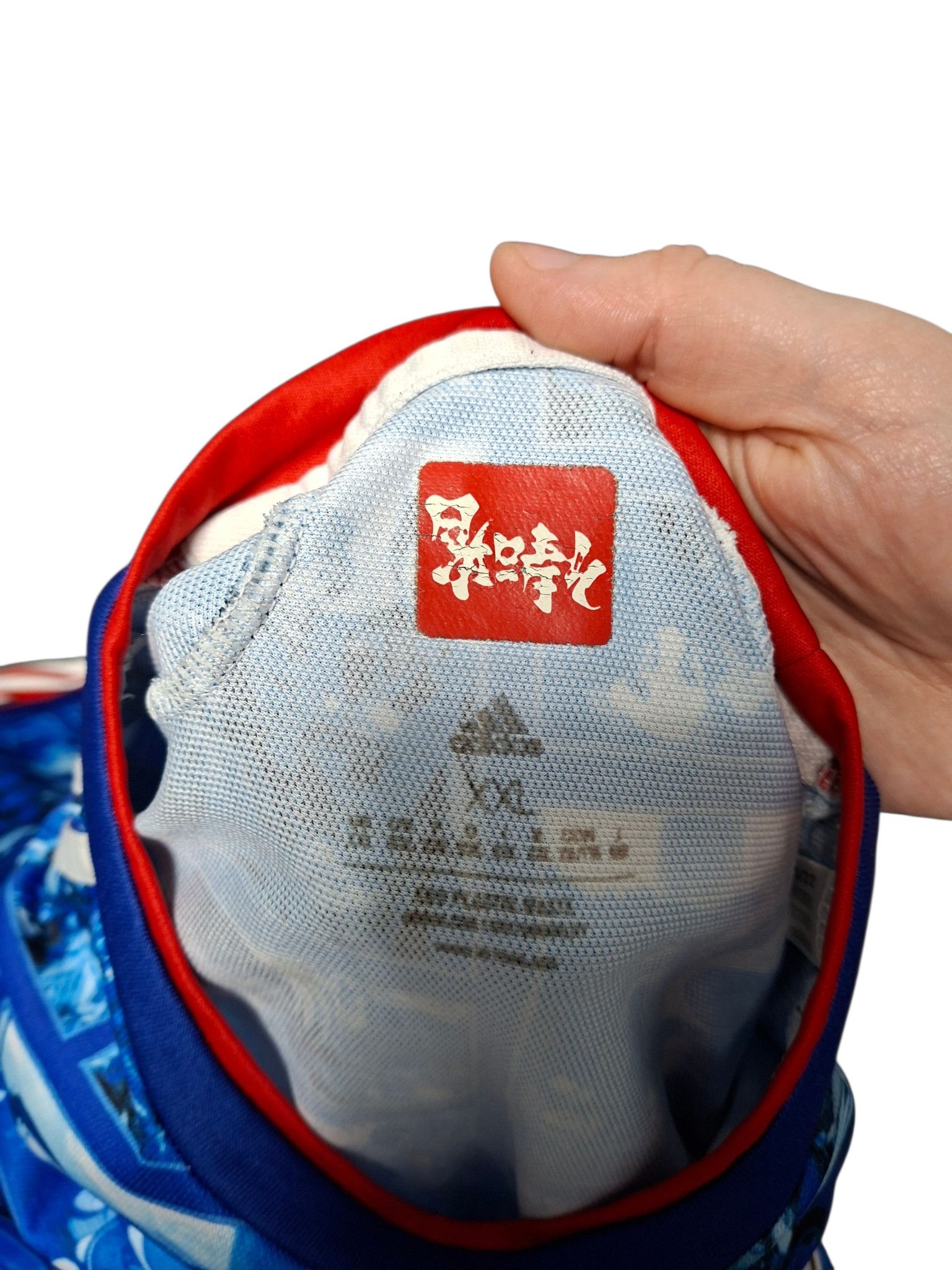 Japanese Brand ANIMA JAPAN ADIDAS STYLE LIMITED BOOTLEG SOCCER JERSEY Size US L / EU 52-54 / 3 - 5 Thumbnail