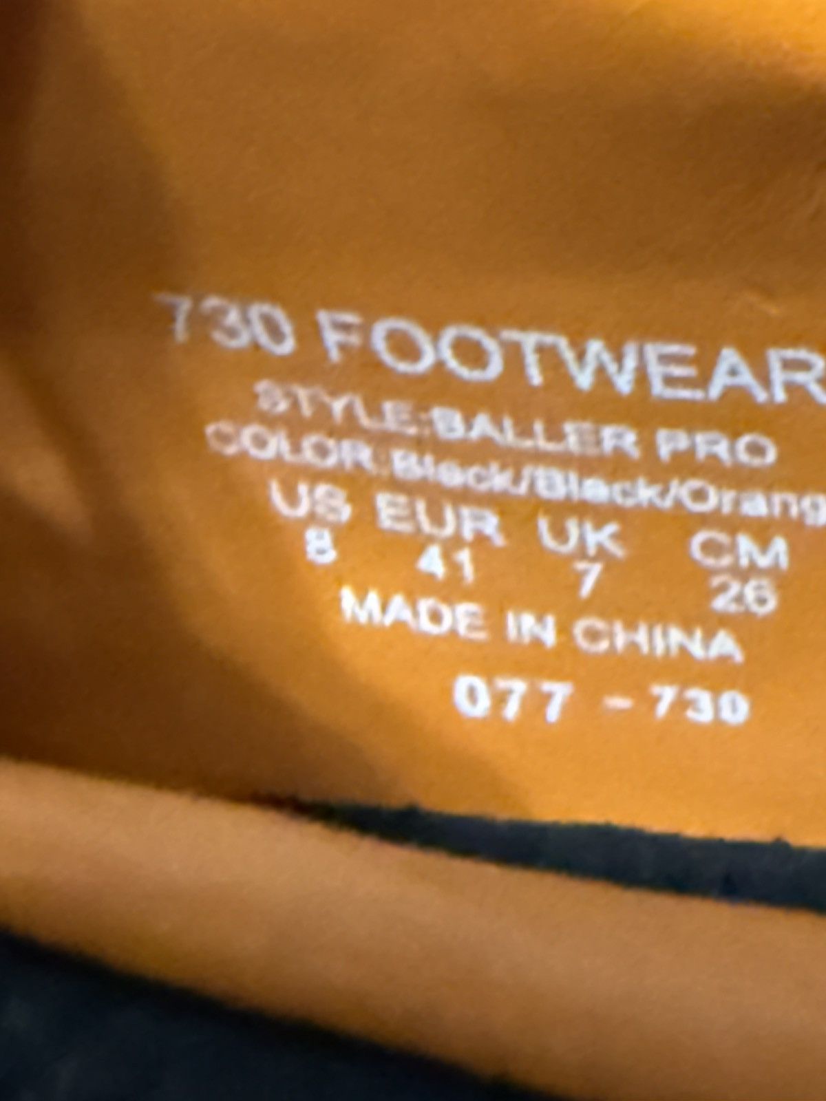 Asspizza 730 Footwear Baller Pro Size US 8 / EU 41 - 8 Thumbnail