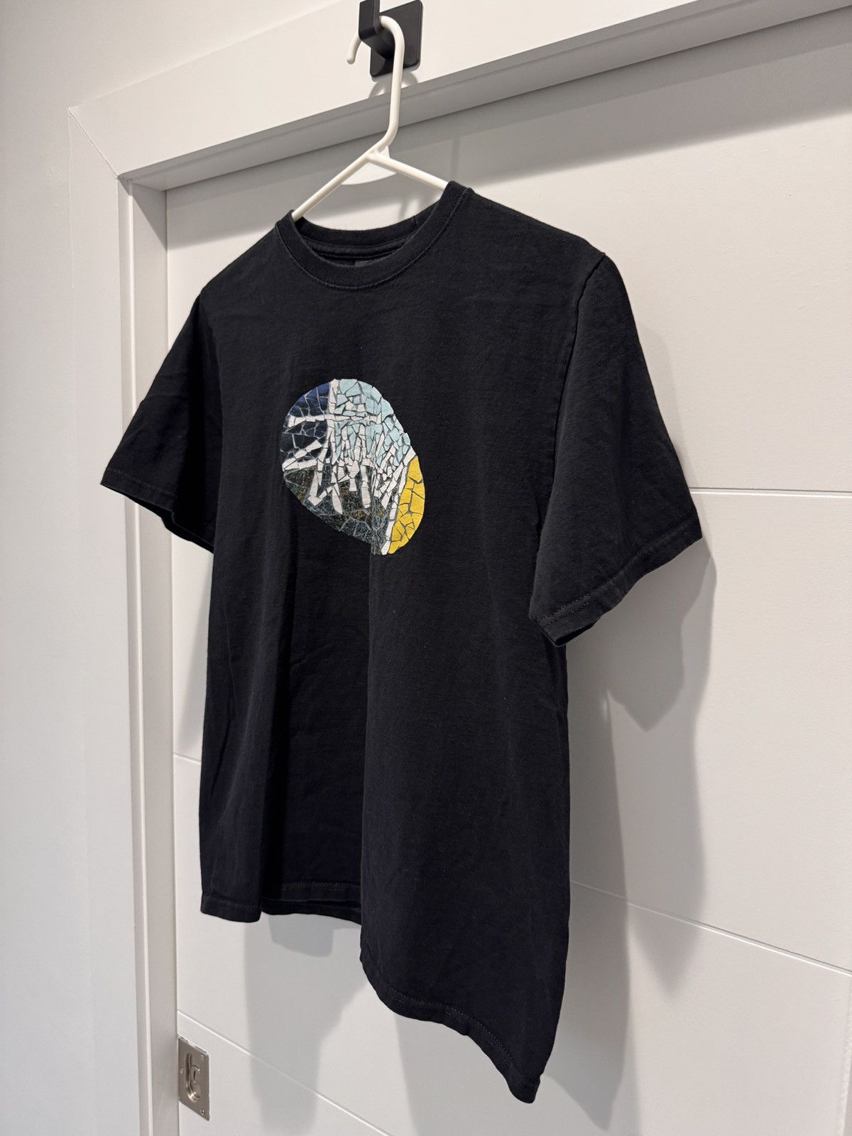 Stussy Stussy Mens Mosaic Tee Black Size S Small (fits XS) Size US S / EU 44-46 / 1 - 3 Thumbnail