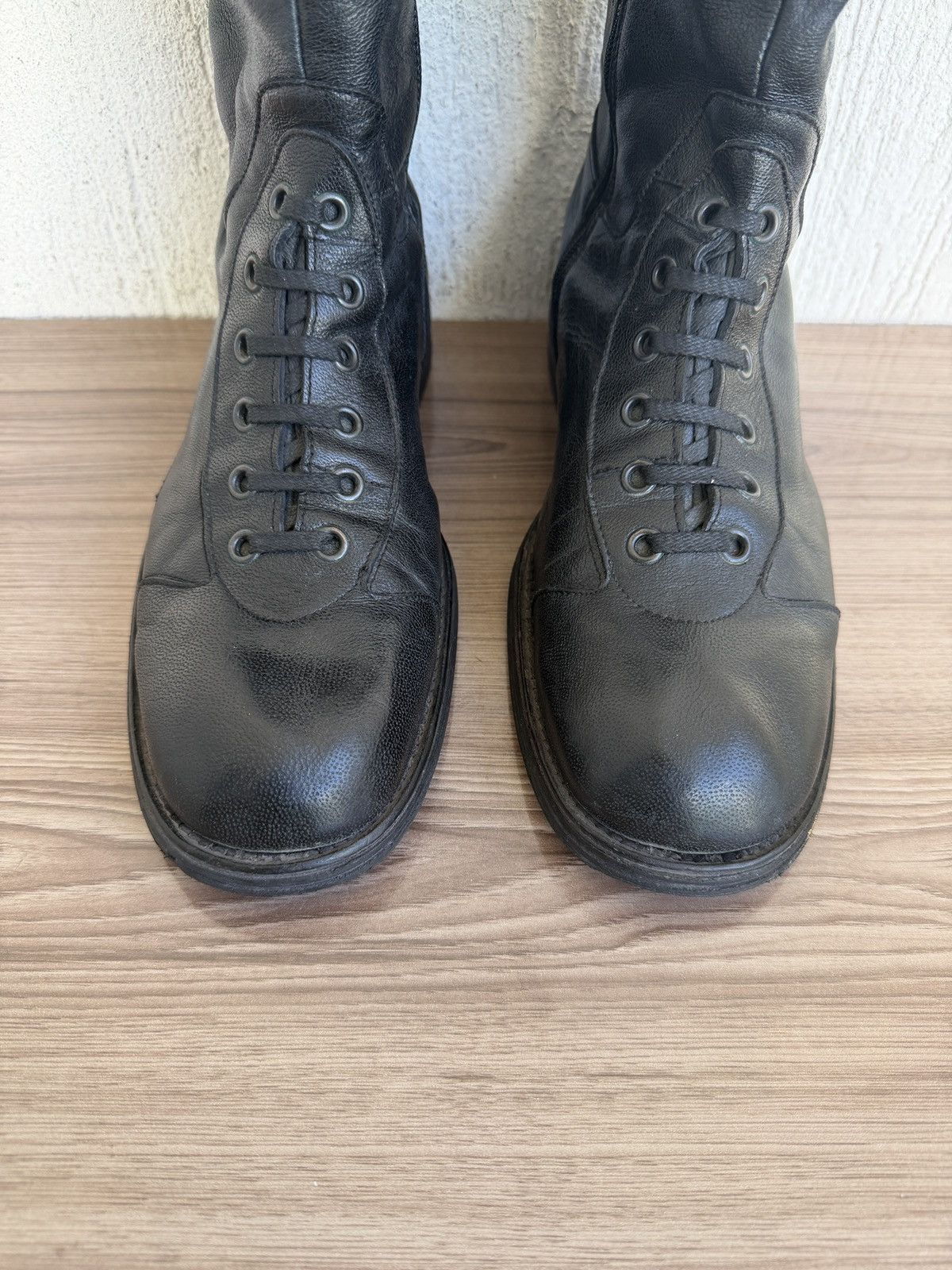 Emporio Armani Aw04-05 EA Avant boots like guid Ccp, ma+ 1923 Size US 13 / EU 46 - 3 Thumbnail